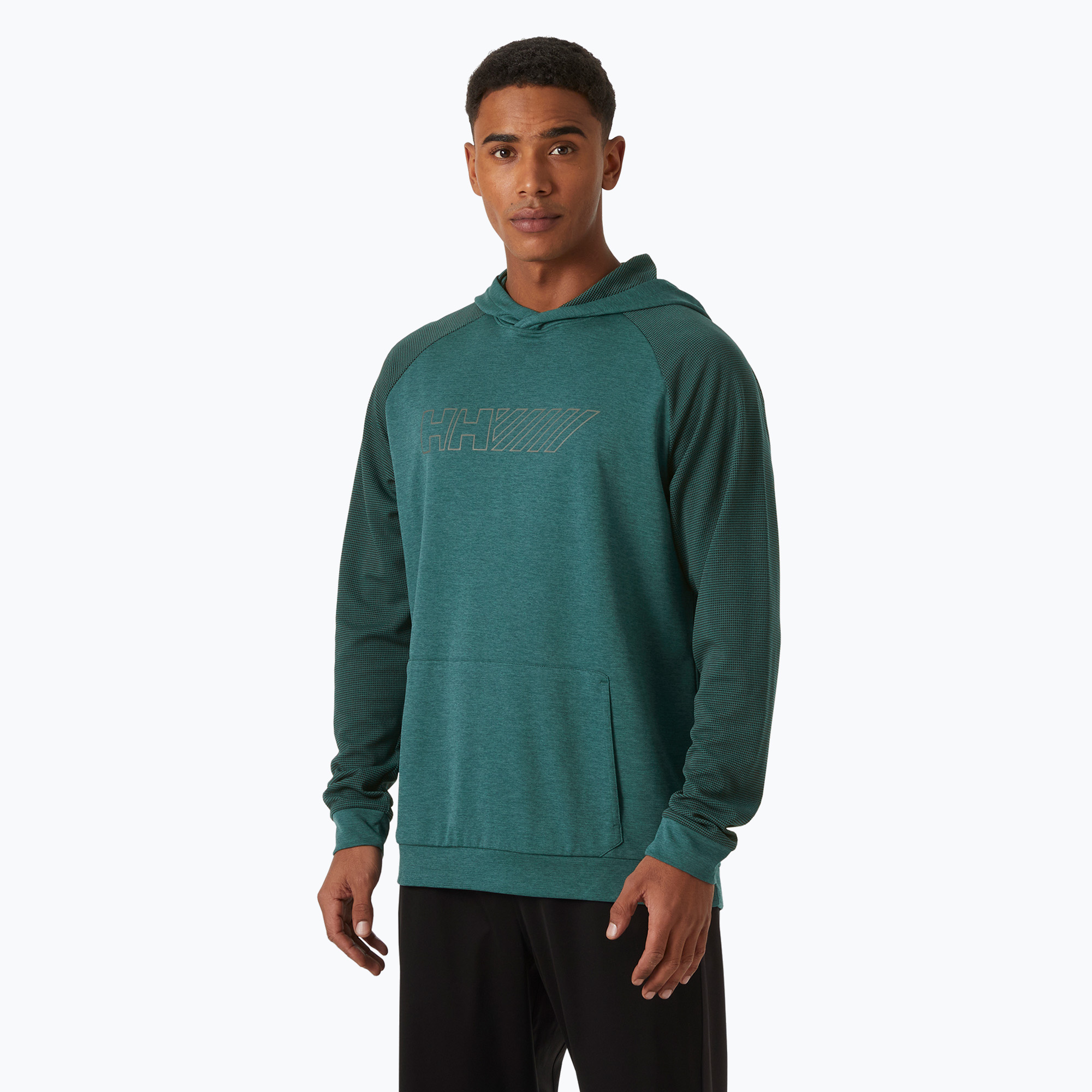 Bluza męska Helly Hansen Lifa Tech Lite Pullover Hood 2.0 dark creek 