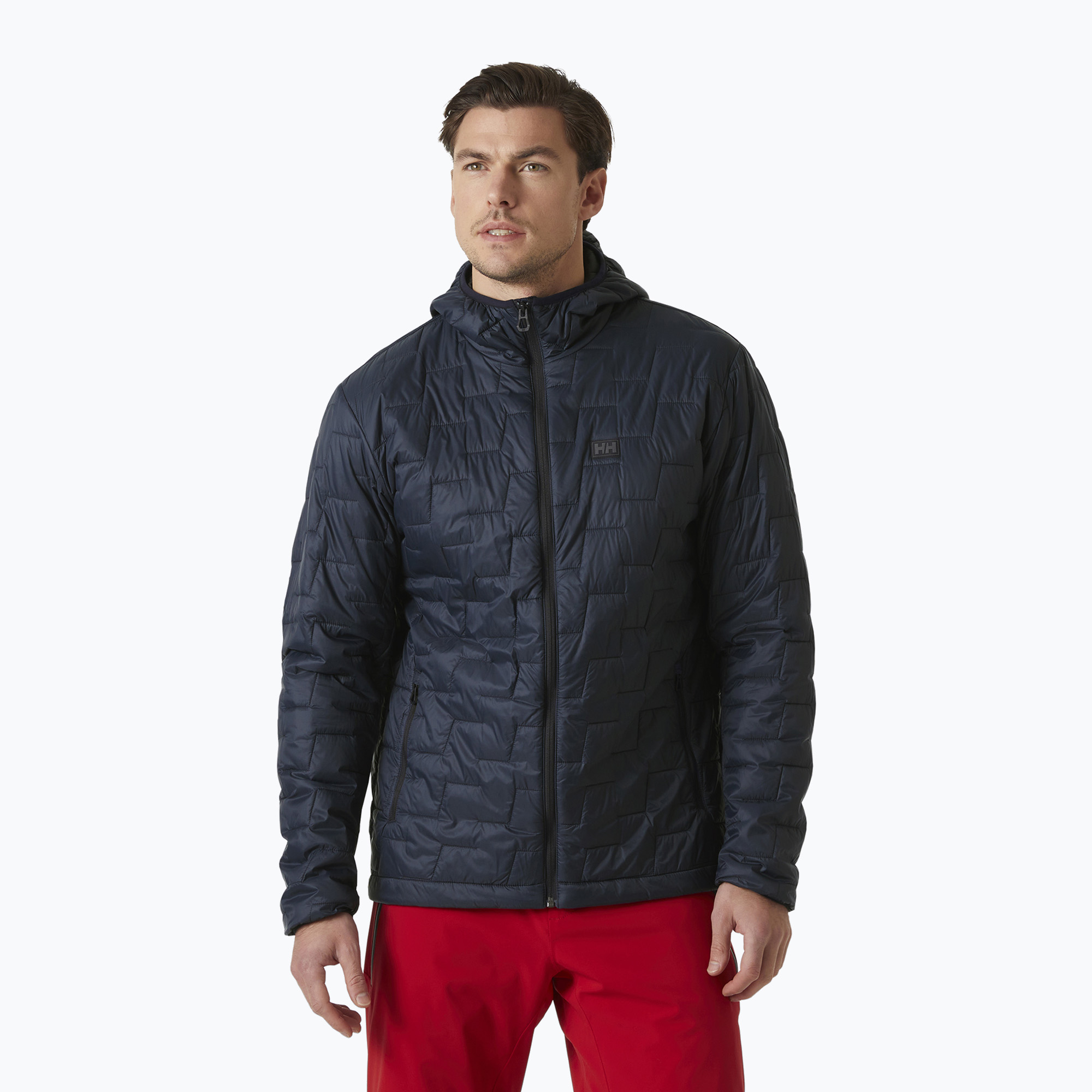 Kurtka hybrydowa męska Helly Hansen Lifaloft Hooded Insulator navy 
