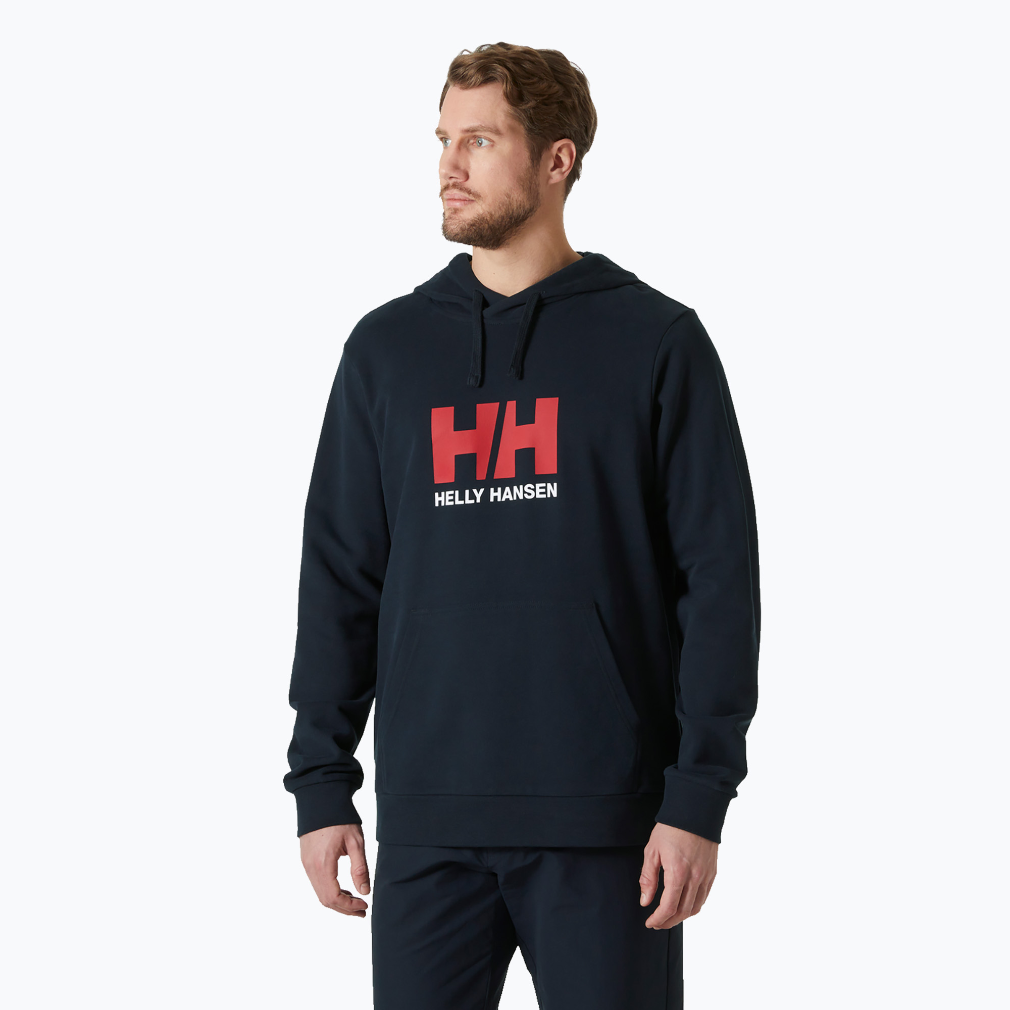 Bluza męska Helly Hansen HH Logo Hoodie 2.0 navy 