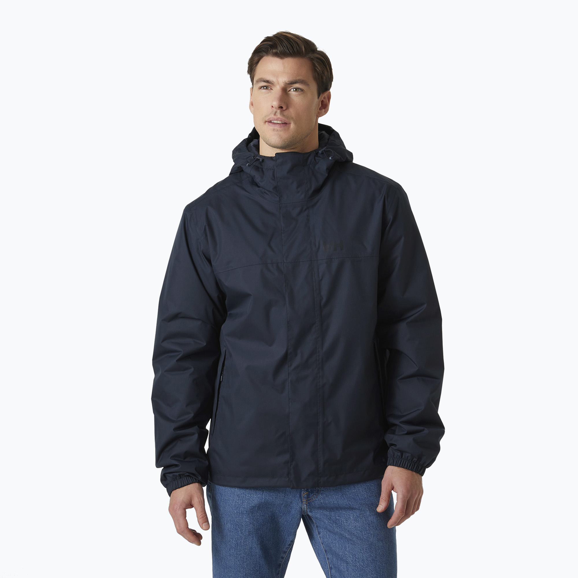 Kurtka przeciwdeszczowa męska Helly Hansen Vancouver Fleece Lined navy 