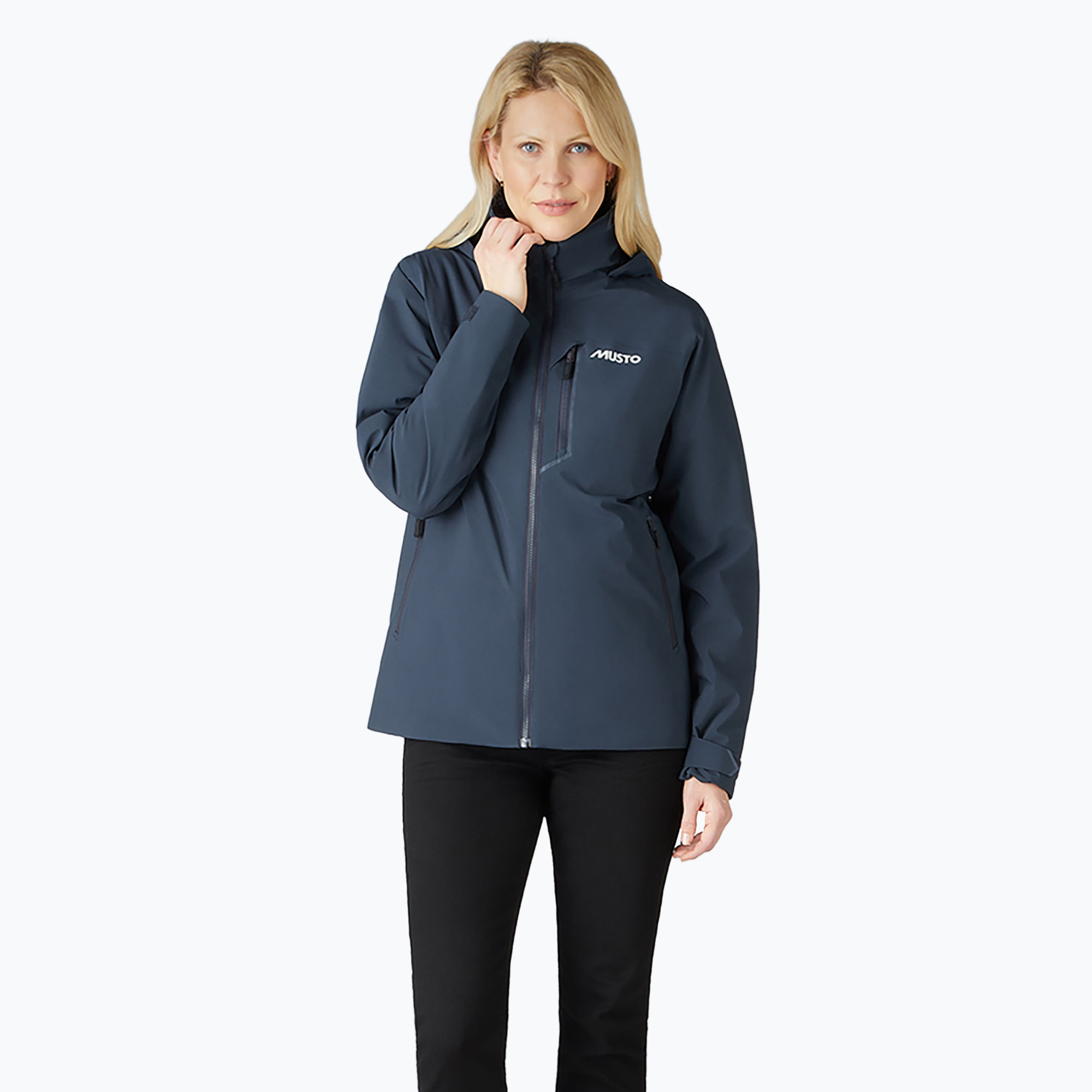 Kurtka żeglarska damska Musto BR1 Primaloft Midlayer true navy 