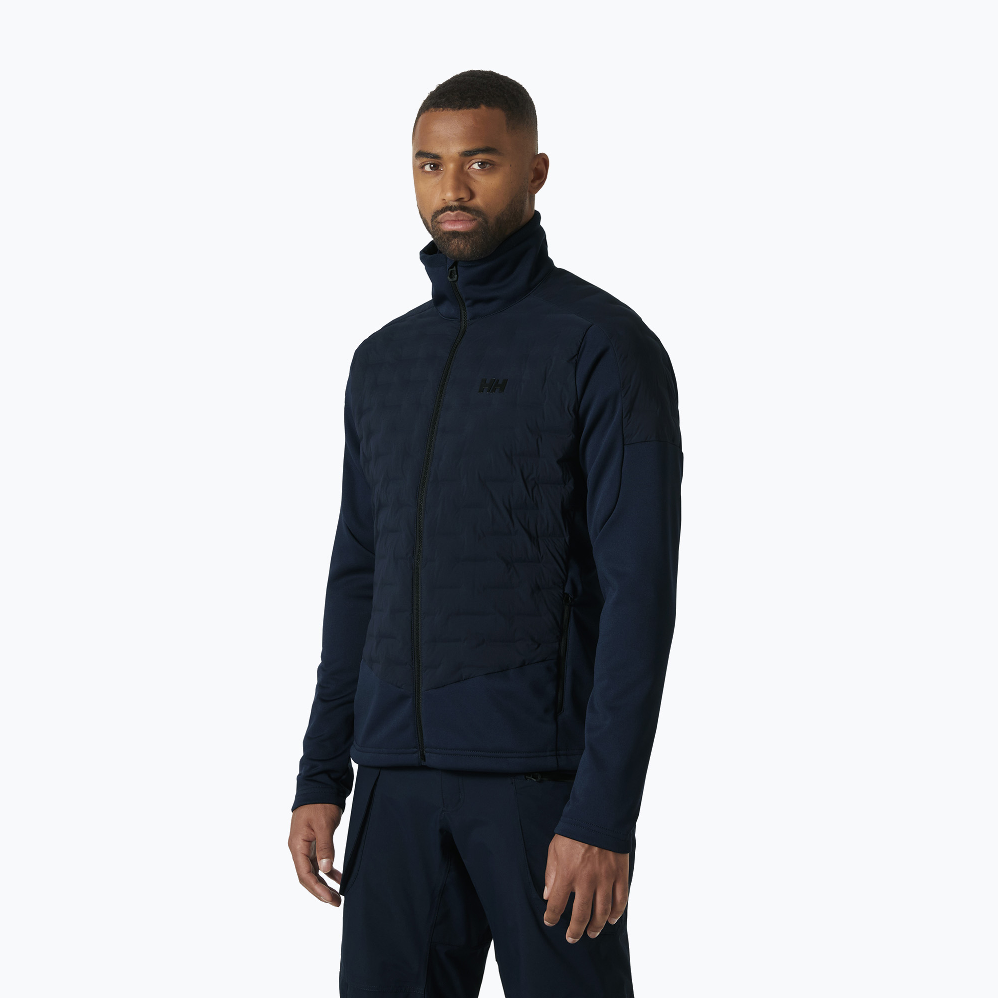 Kurtka hybrydowa męska Helly Hansen HP Hybrid Stretch Insulator navy 