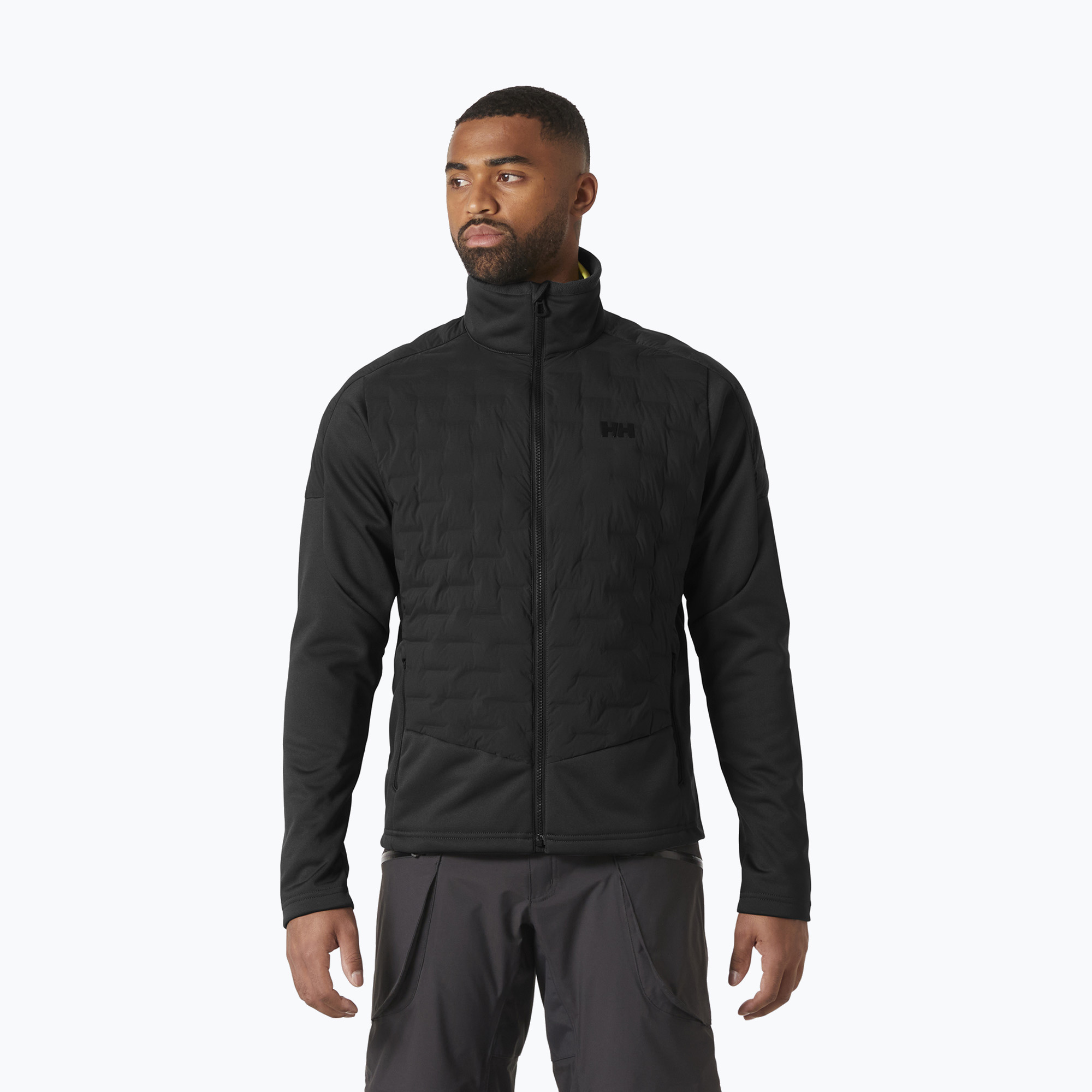 Kurtka hybrydowa męska Helly Hansen HP Hybrid Stretch Insulator ebony 