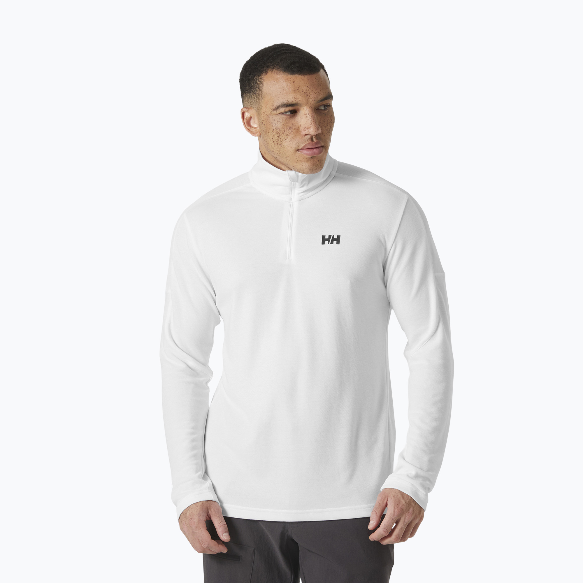Bluza żeglarska męska Helly Hansen Hp 1/2 Zip Pullover 2.0 white