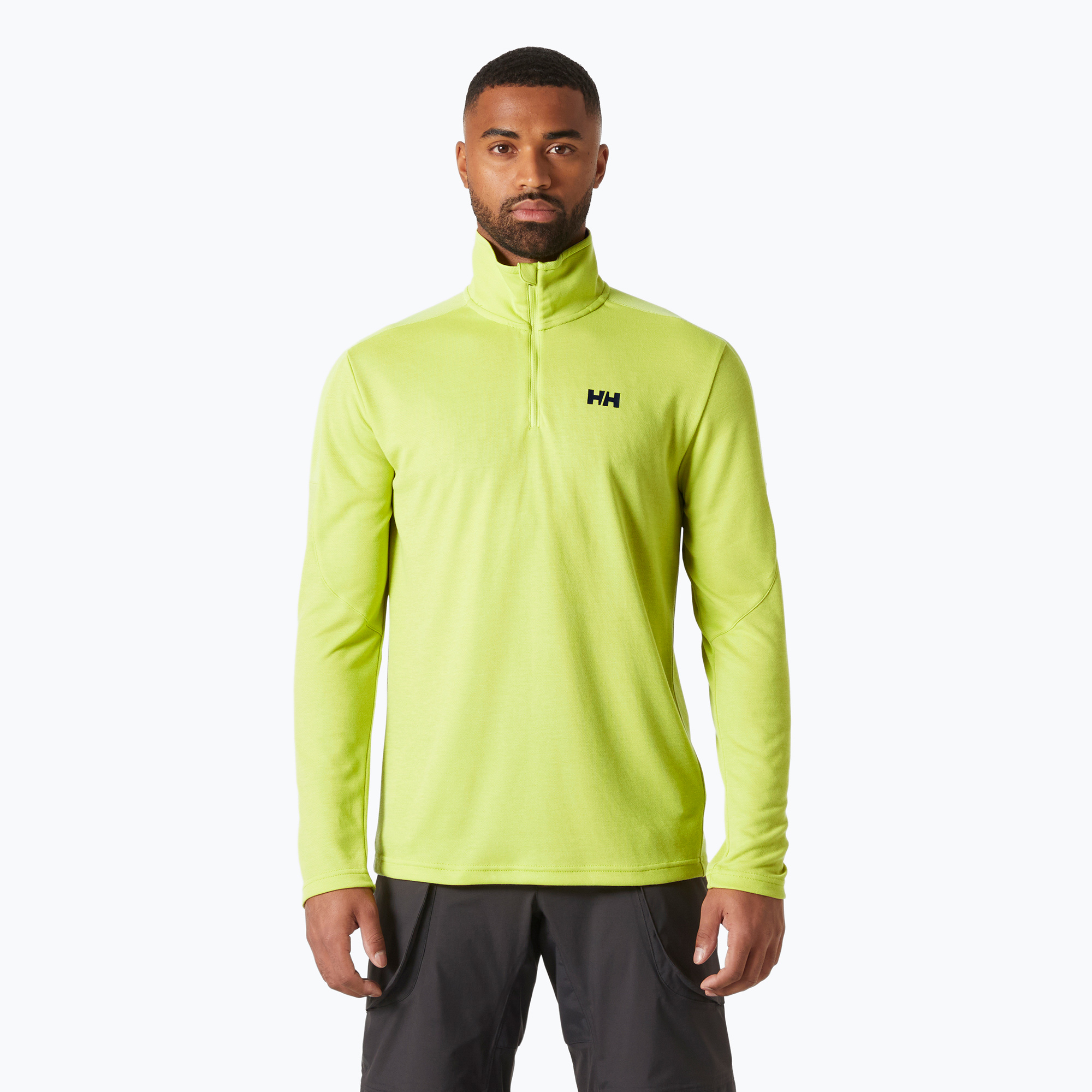 Bluza żeglarska męska Helly Hansen Hp 1/2 Zip Pullover 2.0 cyber lime 