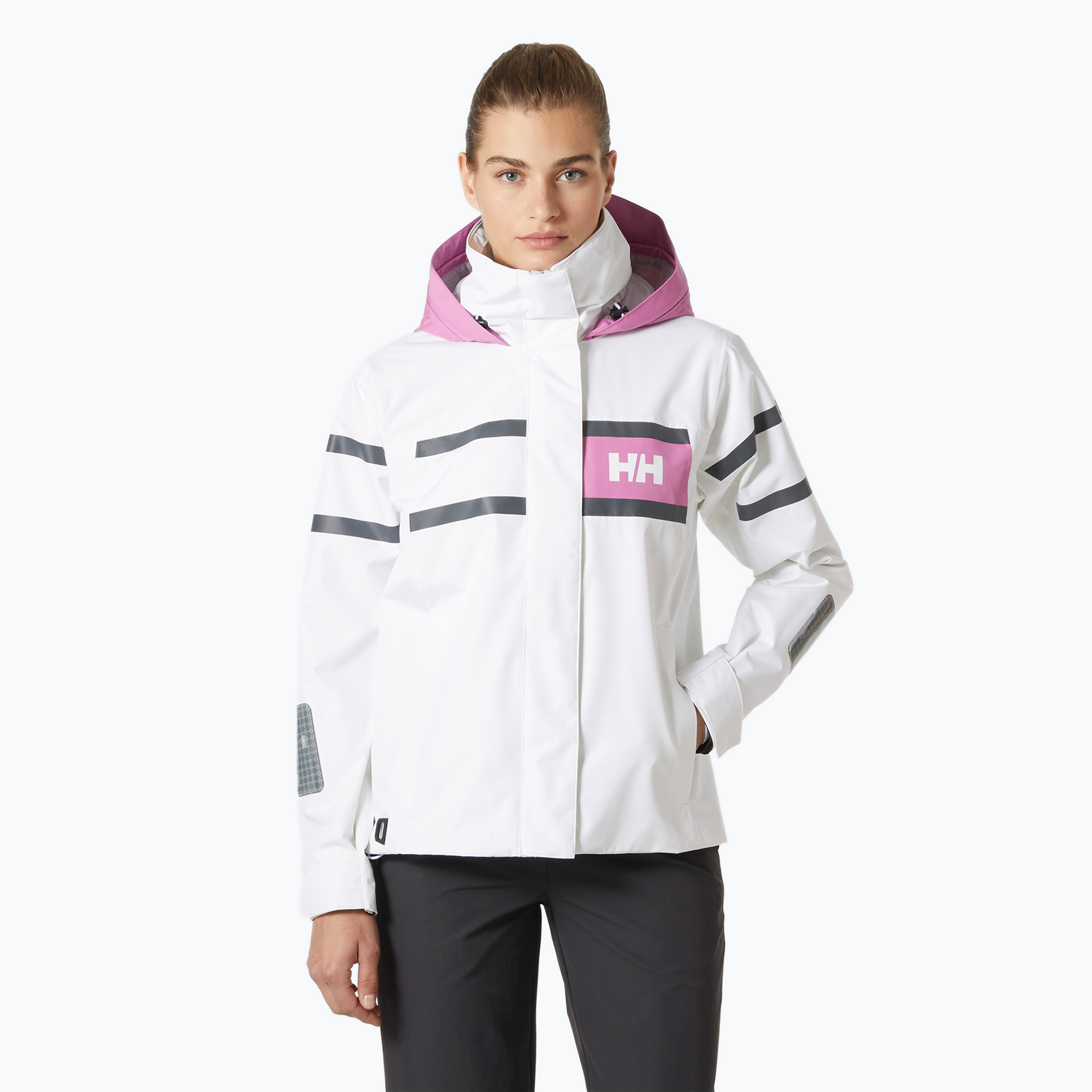 Kurtka żeglarska damska Helly Hansen Salt Inshore white 