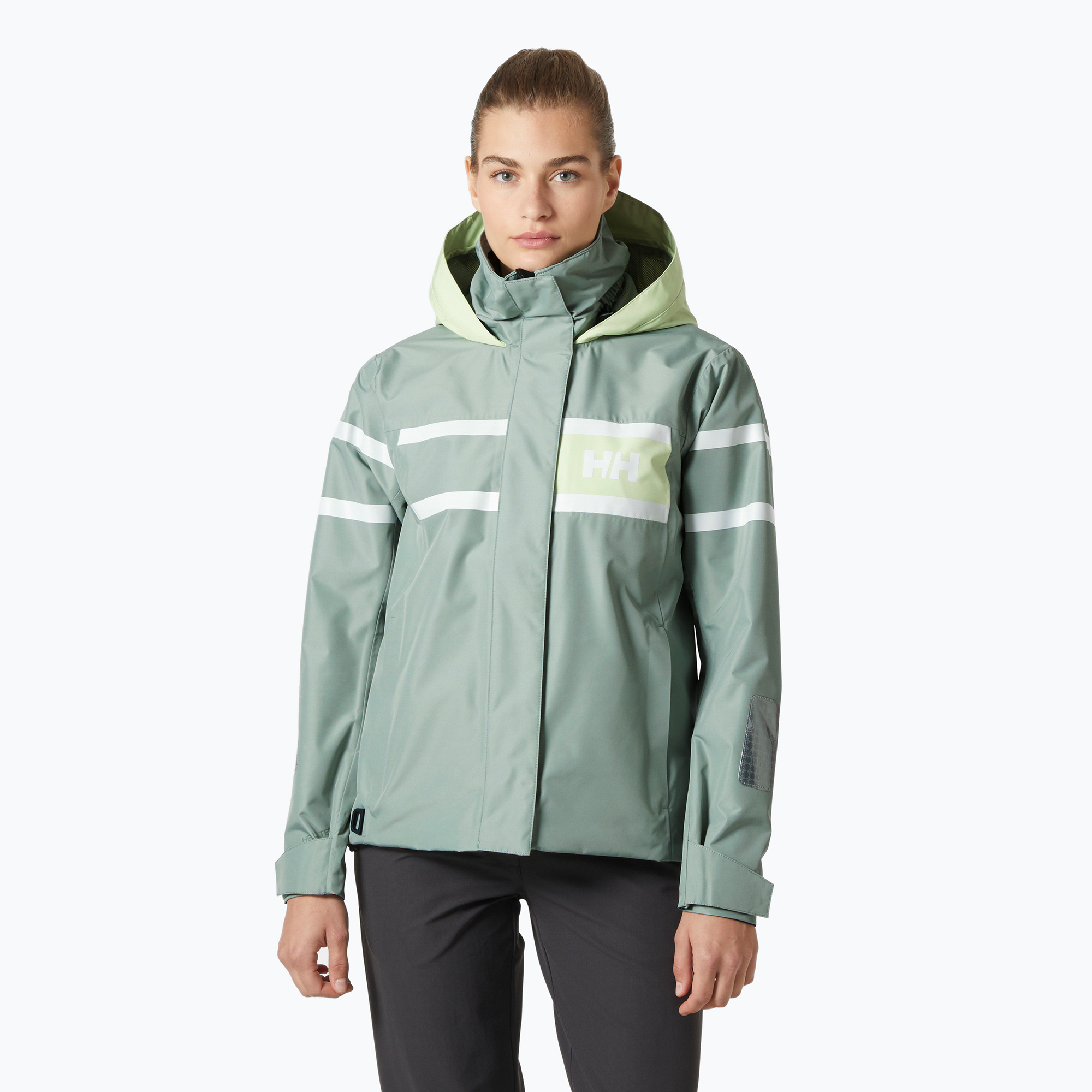 Giacca da vela Helly Hansen Salt Inshore donna eucalipto (M) (Salt Inshore 34427_484)
