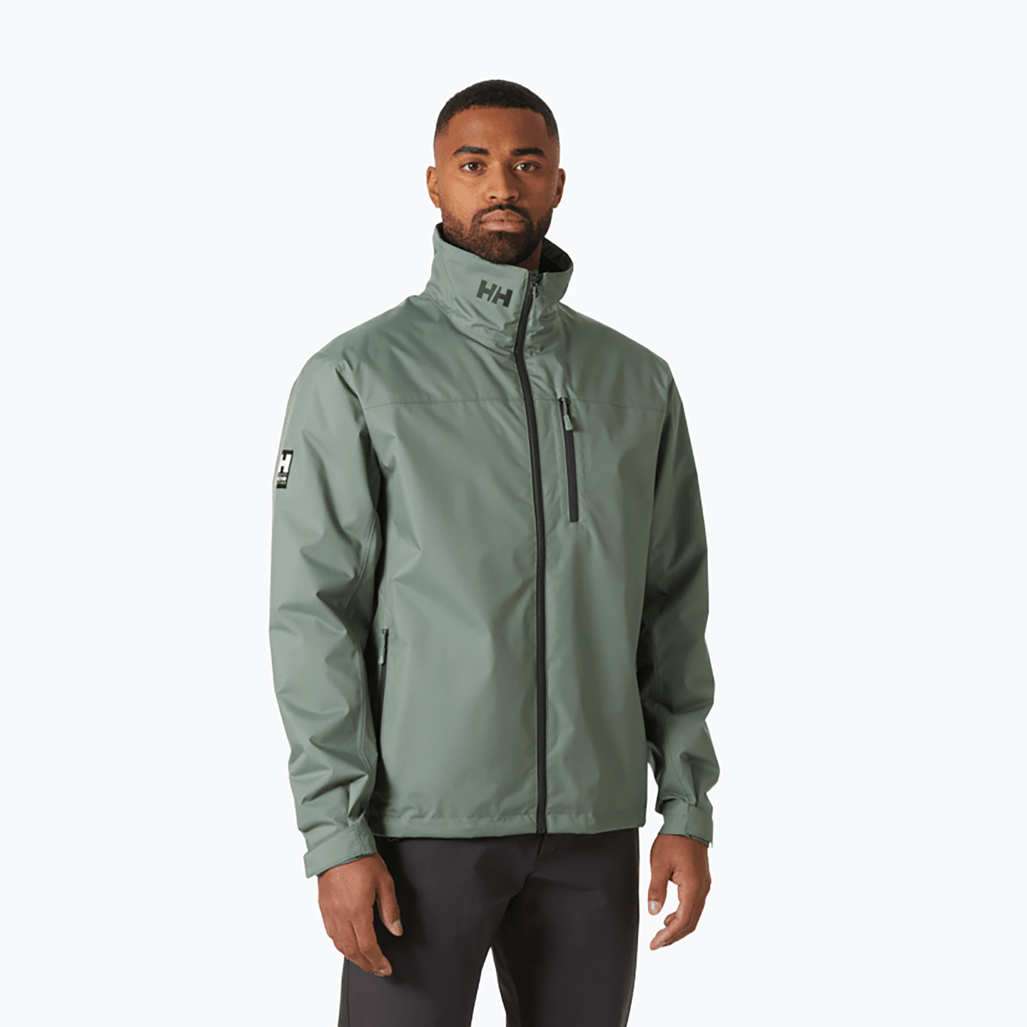 Kurtka żeglarska męska Helly Hansen Crew Midlayer 2 grey cactus 