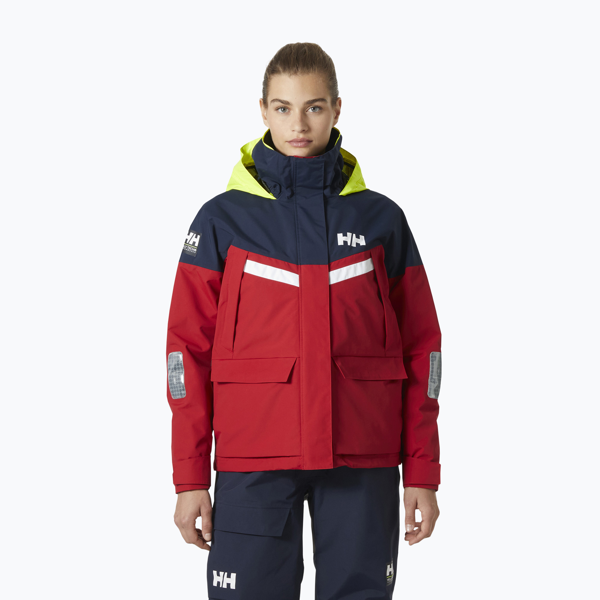Дамско ветроходно яке Helly Hansen Pier 4.0 red