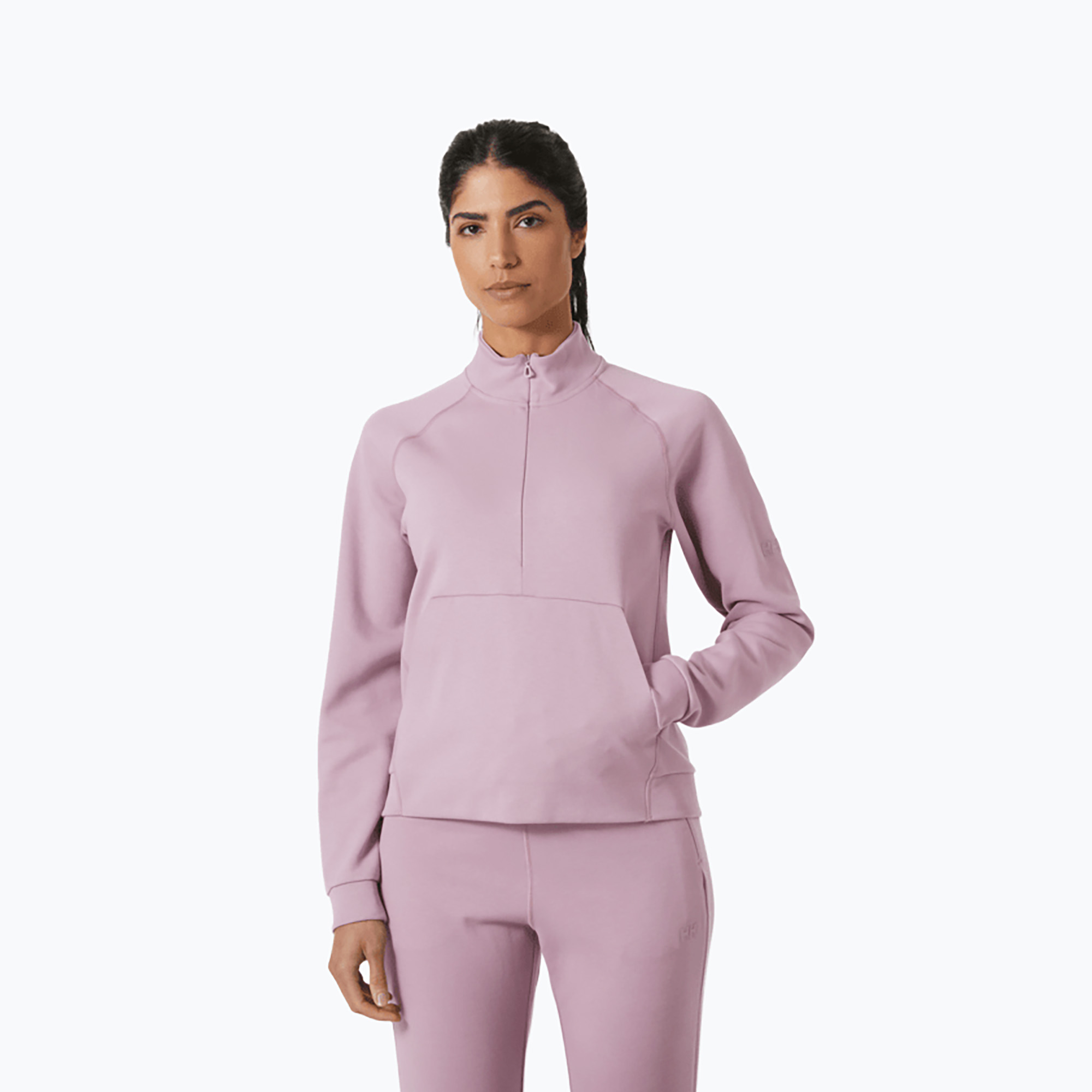 Bluza damska Helly Hansen HP Tech Sweat Half Zip purple clay 