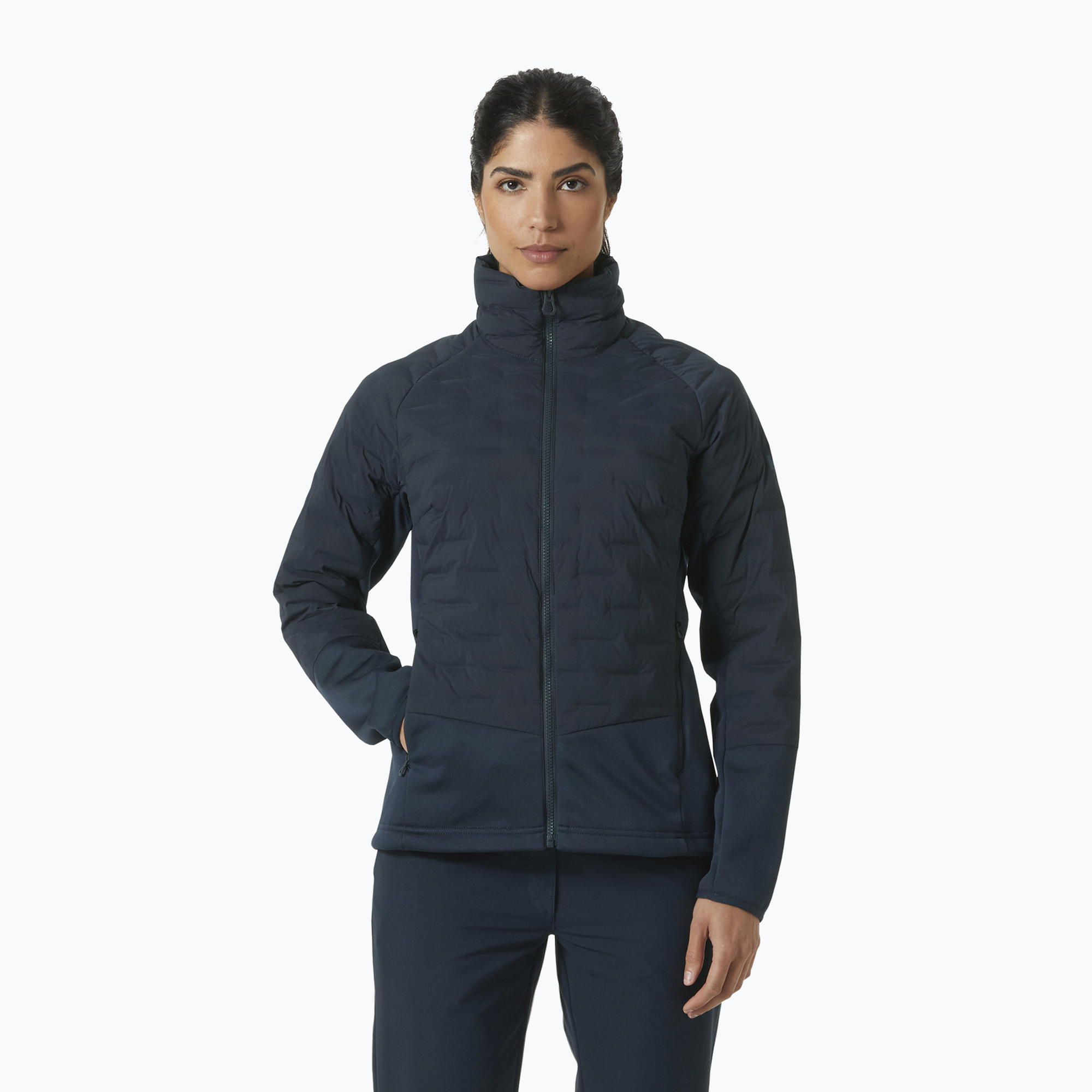 Дамско хибридно яке Helly Hansen HP Hybrid Stretch Insulator navy