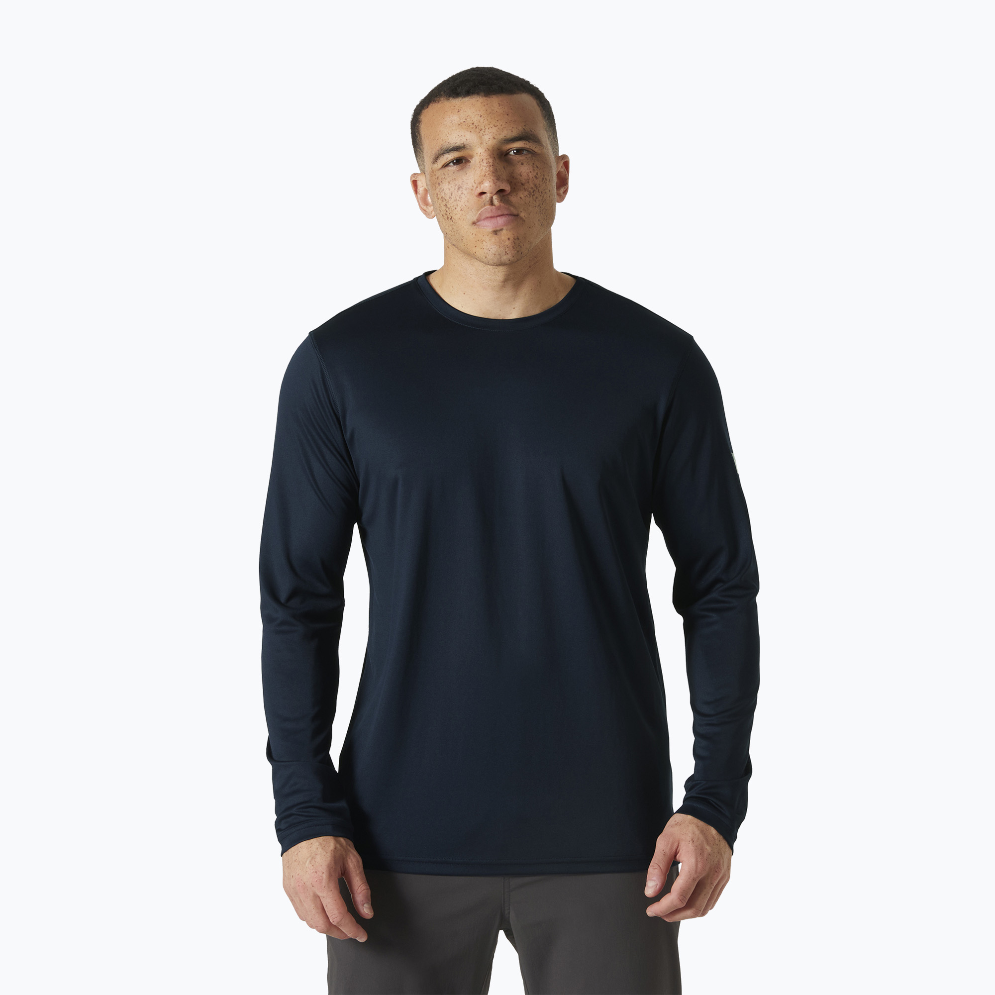Longsleeve męski Helly Hansen HH Tech Crew 2.0 navy 