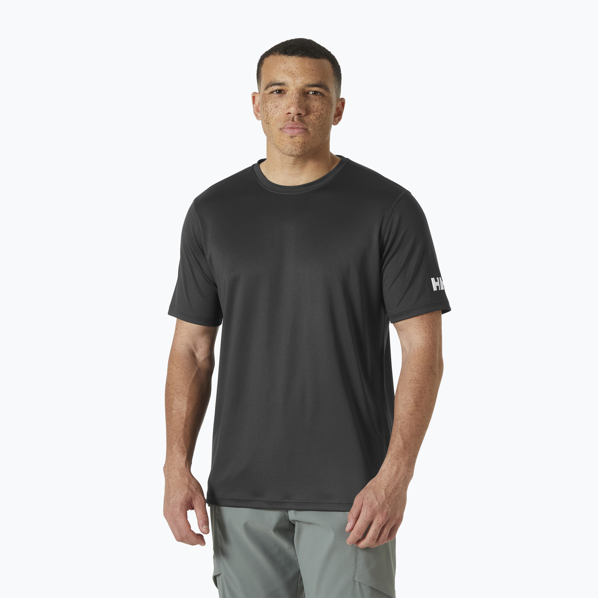 Koszulka męska Helly Hansen HH Tech 2.0 ebony 