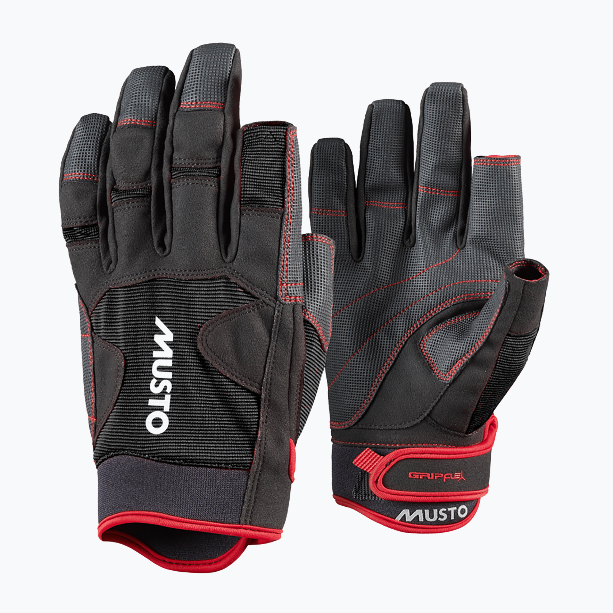 Rękawiczki żeglarskie Musto Performance Long Finger 2.0 black