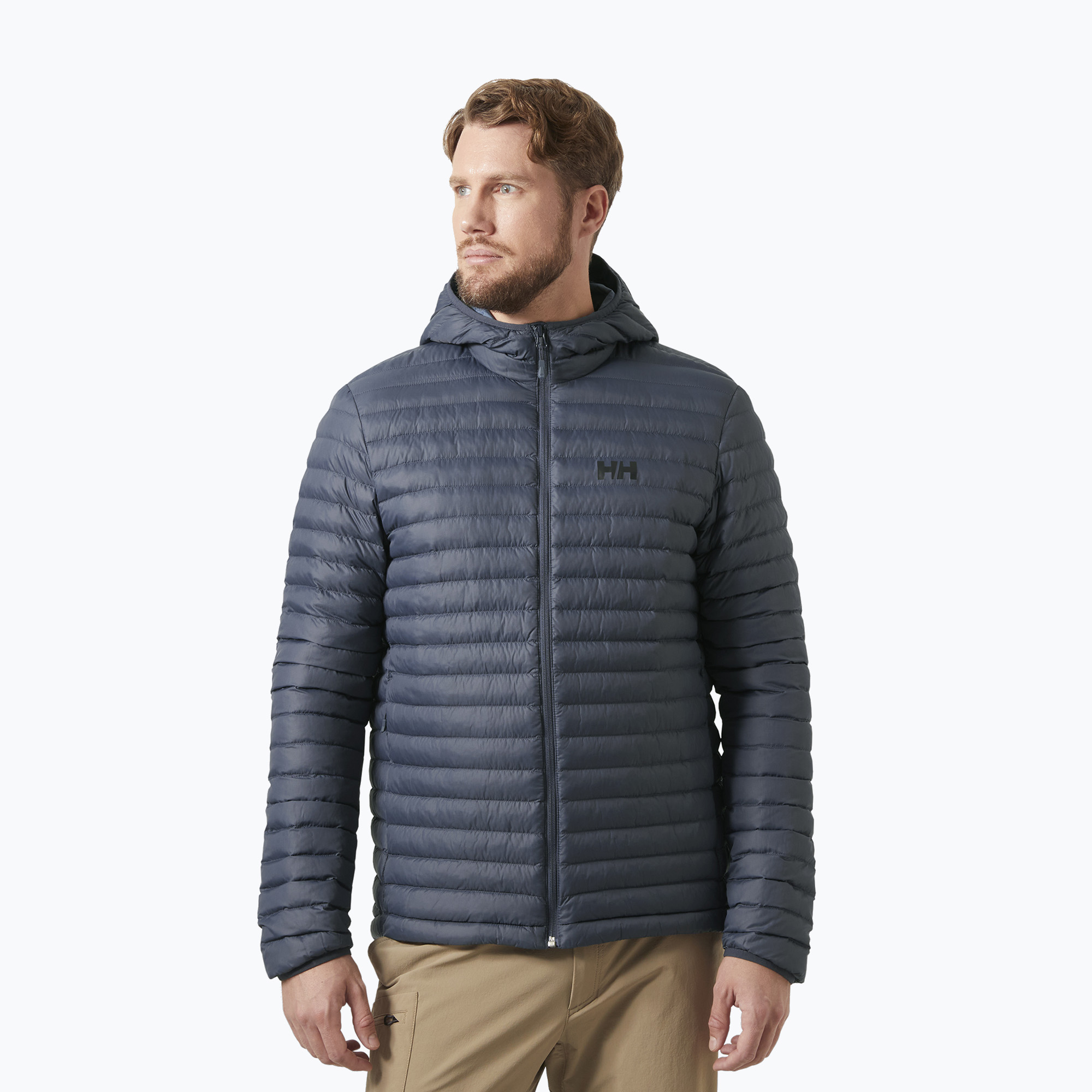 Kurtka zimowa męska Helly Hansen Sirdal Hooded Insulator alpine frost 