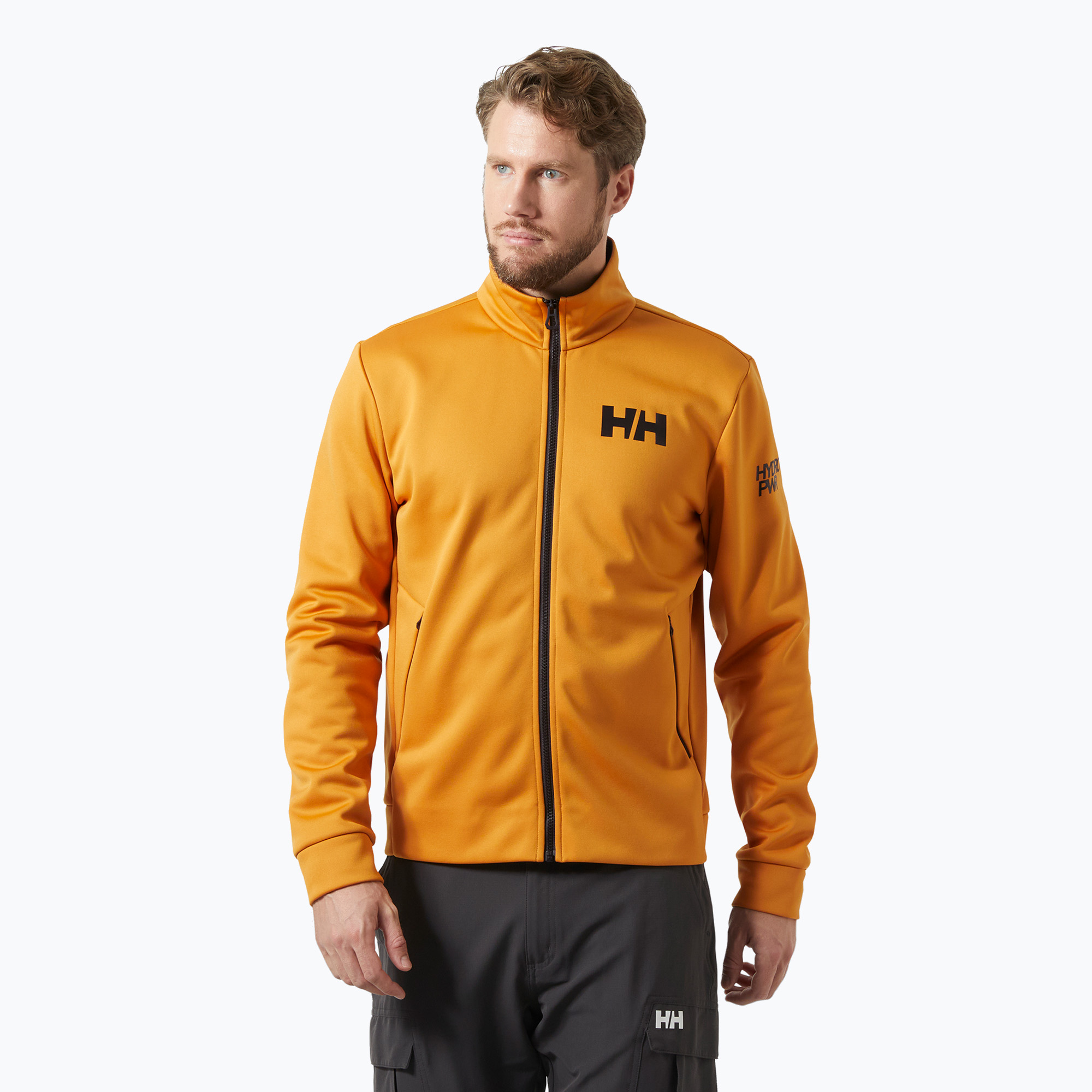 Bluza żeglarska męska Helly Hansen HP Fleece 2.0 mustard 