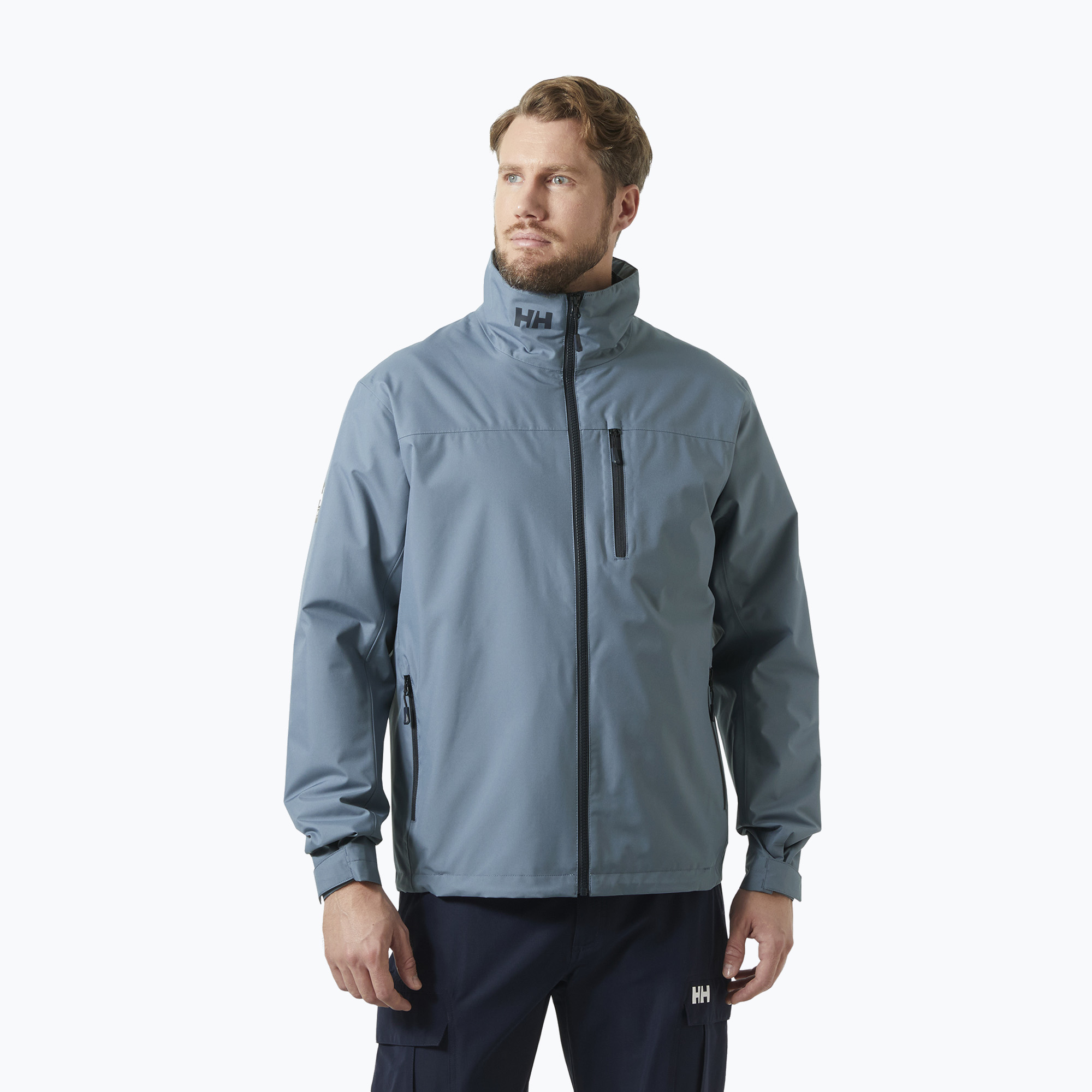 Kurtka żeglarska męska Helly Hansen Crew Midlayer 2 washed navy 