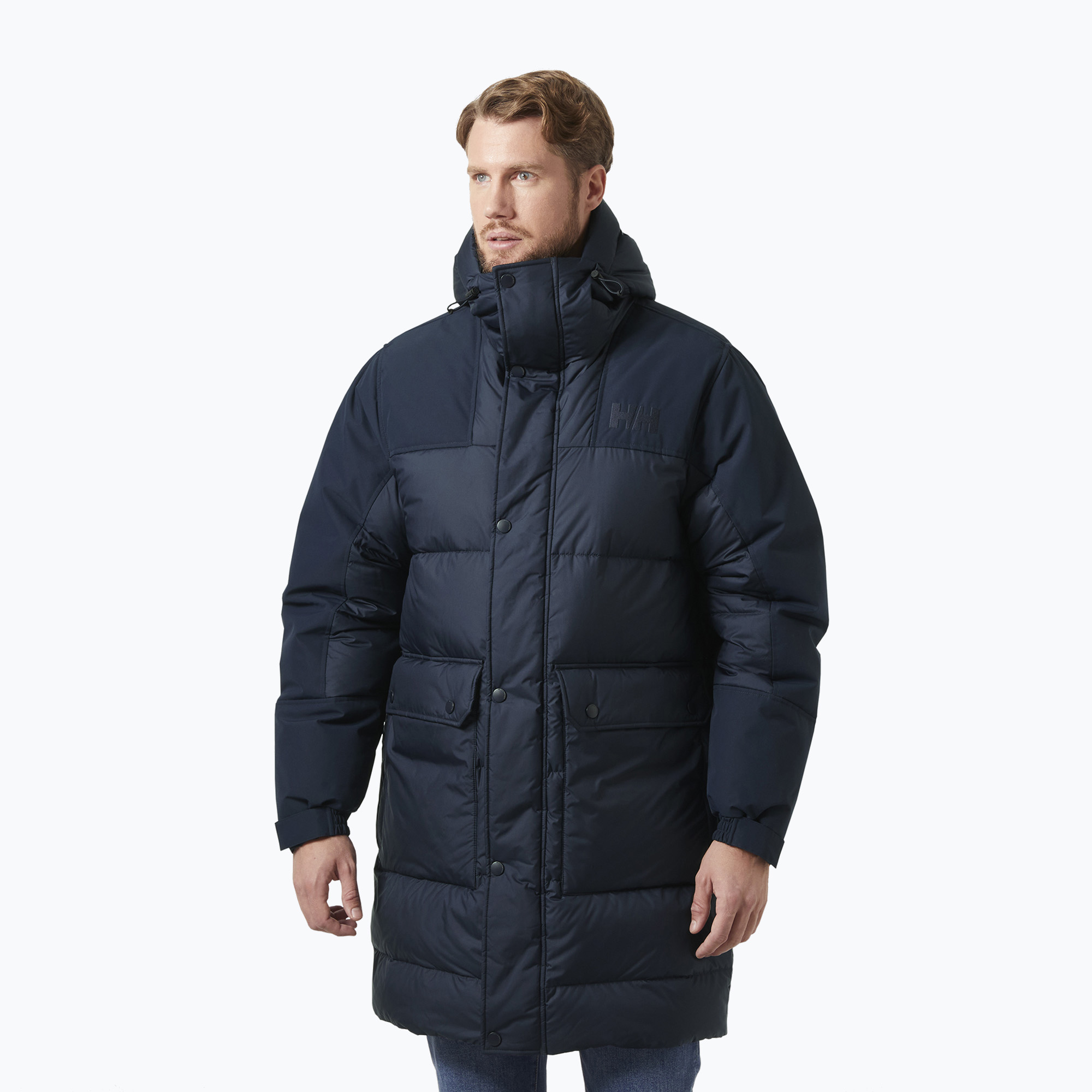 Kurtka puchowa męska Helly Hansen Escape Down Parka navy 