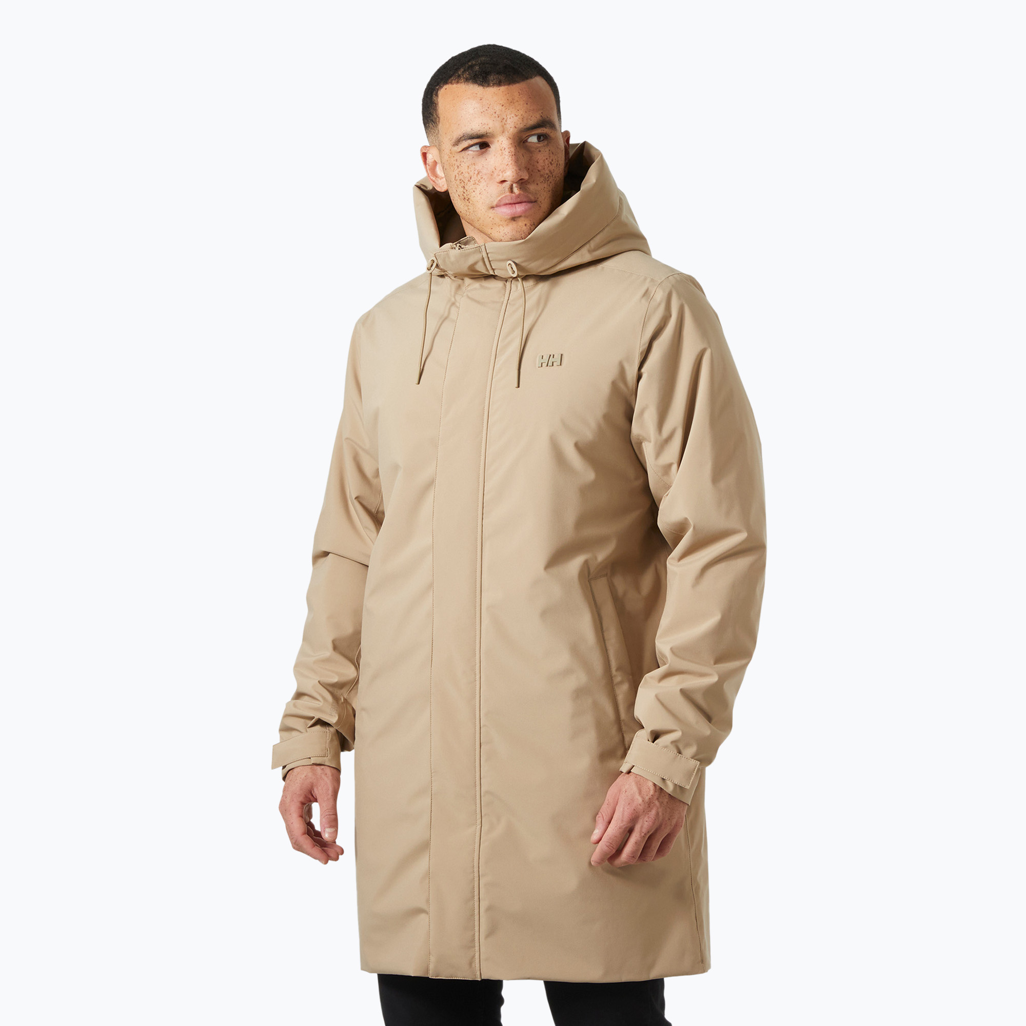 Płaszcz przeciwdeszczowy męski Helly Hansen Munich Insulated pebble 