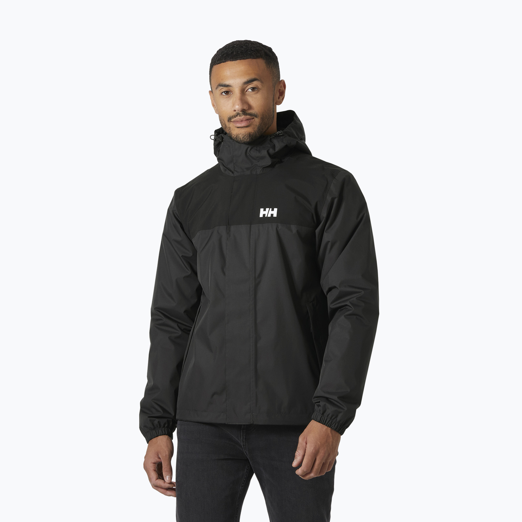 Kurtka przeciwdeszczowa męska Helly Hansen Vancouver Fleece Lined ebony 