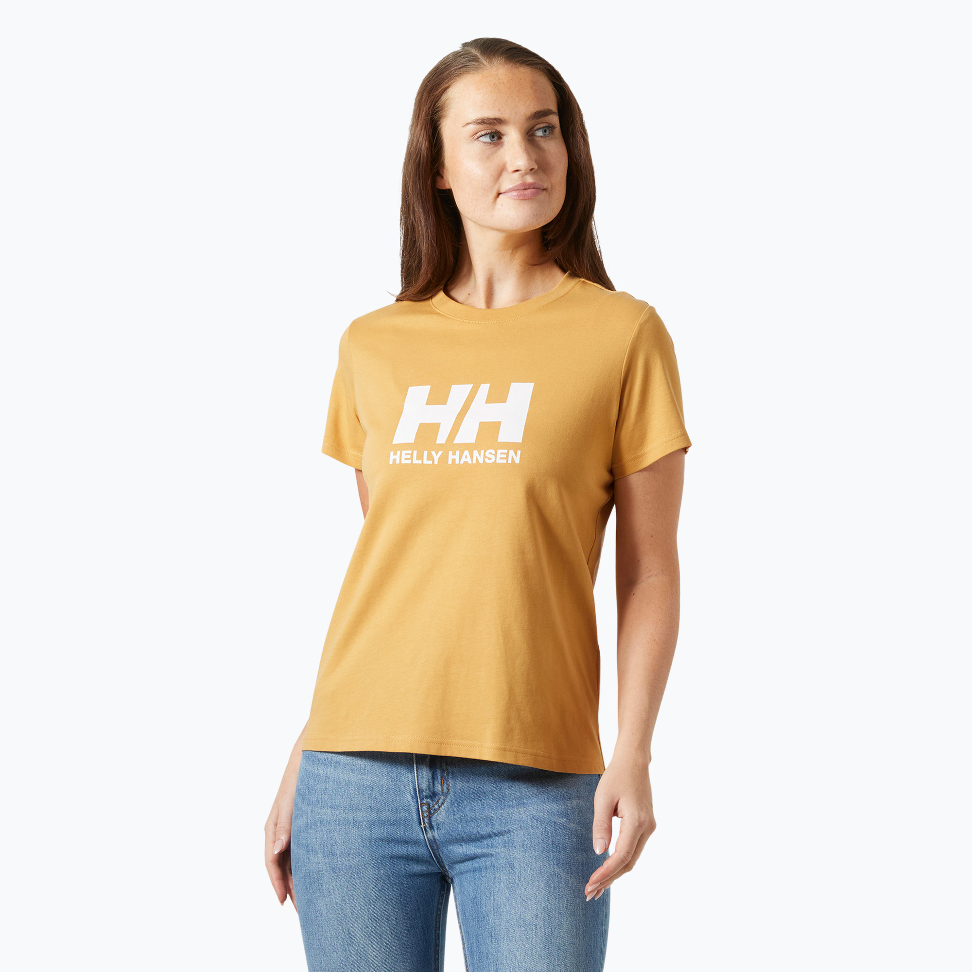 Koszulka damska Helly Hansen Logo 3.0 sand 