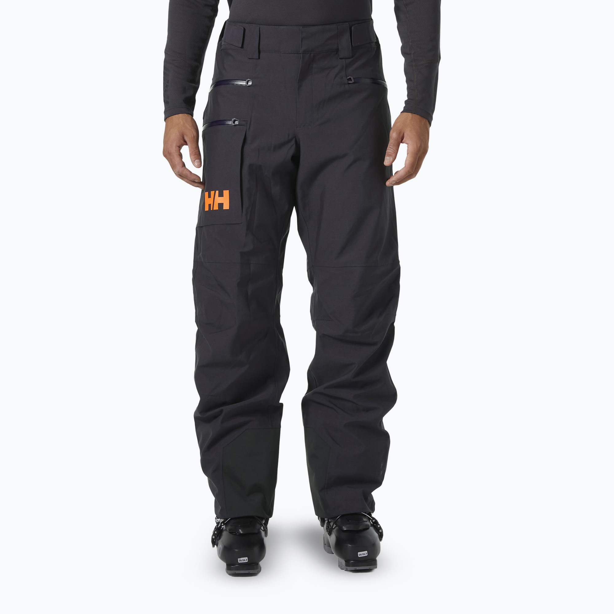 Férfi síelő nadrág Helly Hansen Garibaldi 2.0 fekete grape (Garibaldi 2.0 65758_660)