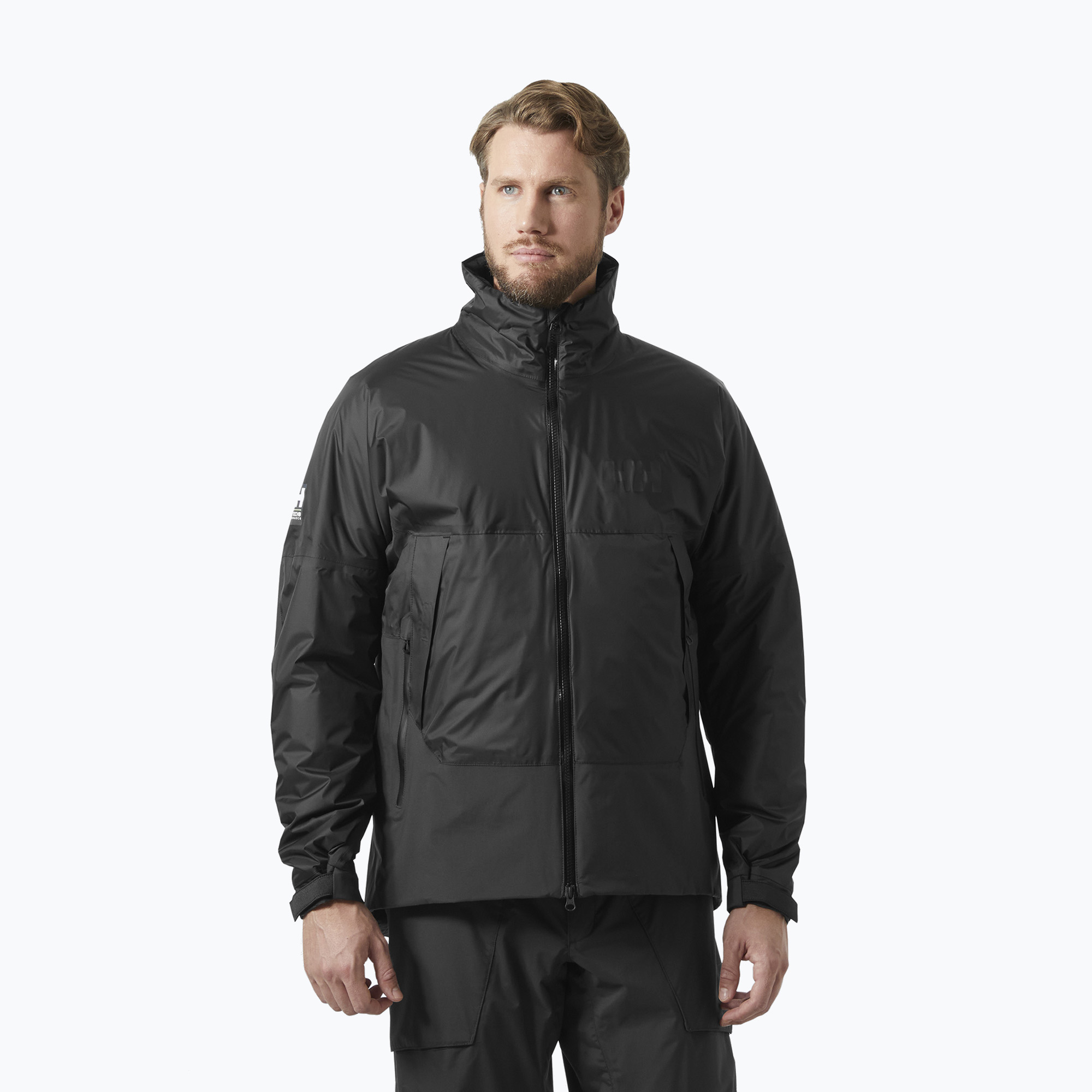 Kurtka żeglarska Helly Hansen Aegir Midlayer black 