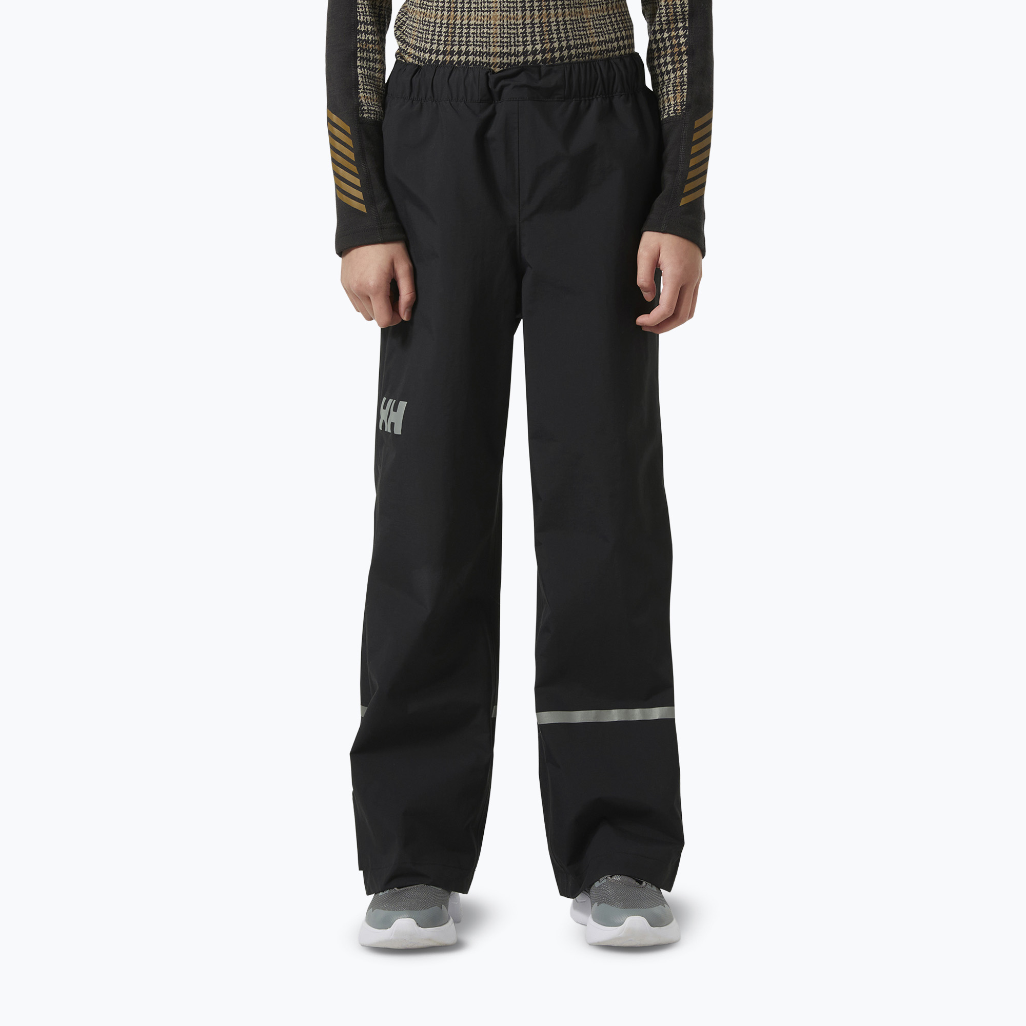 Spodnie żeglarskie dziecięce Helly Hansen Shelter Ht Jr black 