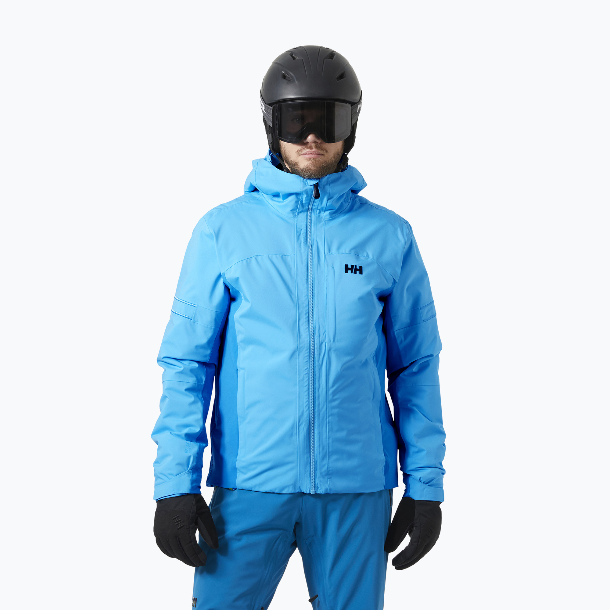 Мъжко ски яке Helly Hansen Courchavel cyan
