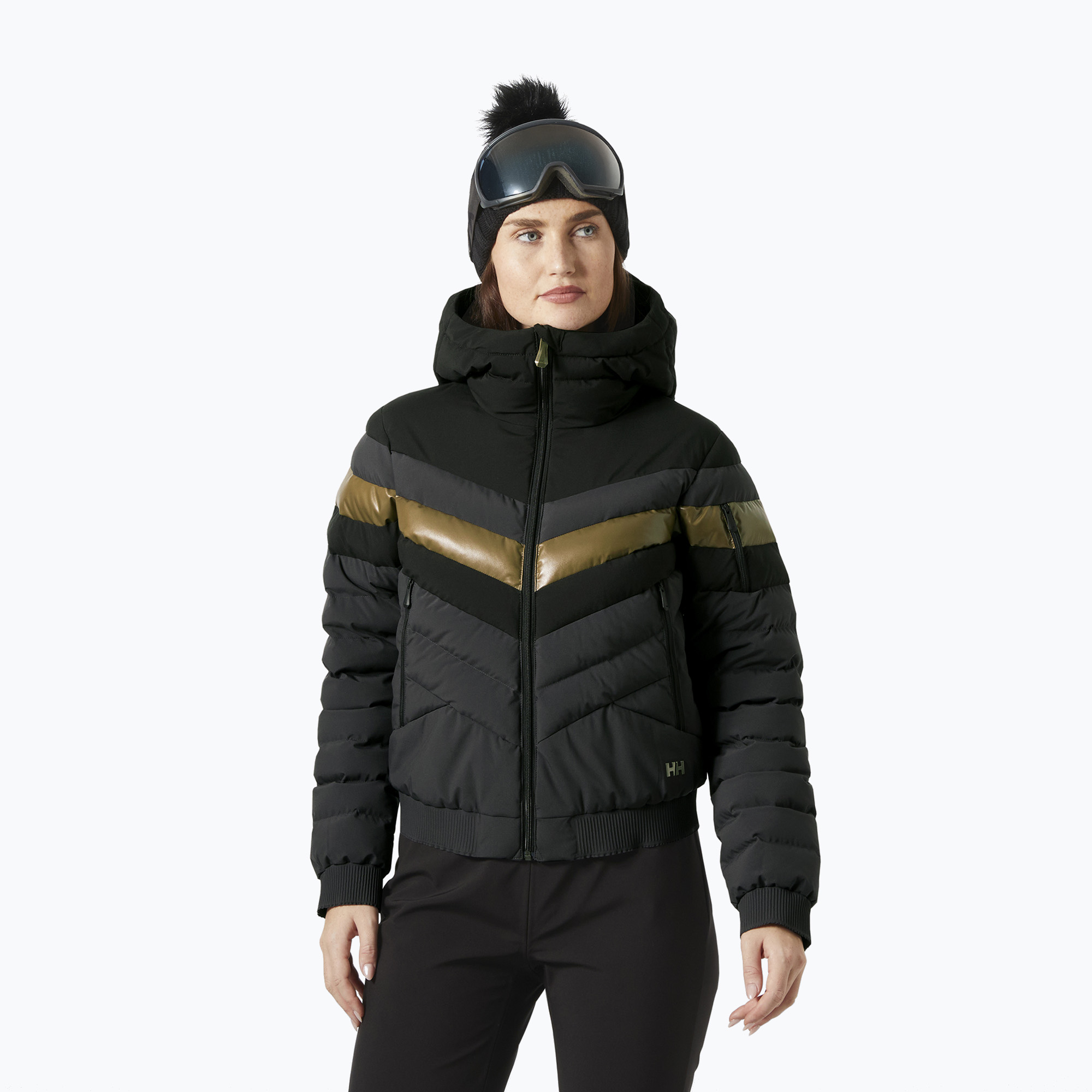 Giacca da sci da donna Helly Hansen Imperial Short Puffy nero (XS) (Imperial Short Puffy 65700_990)