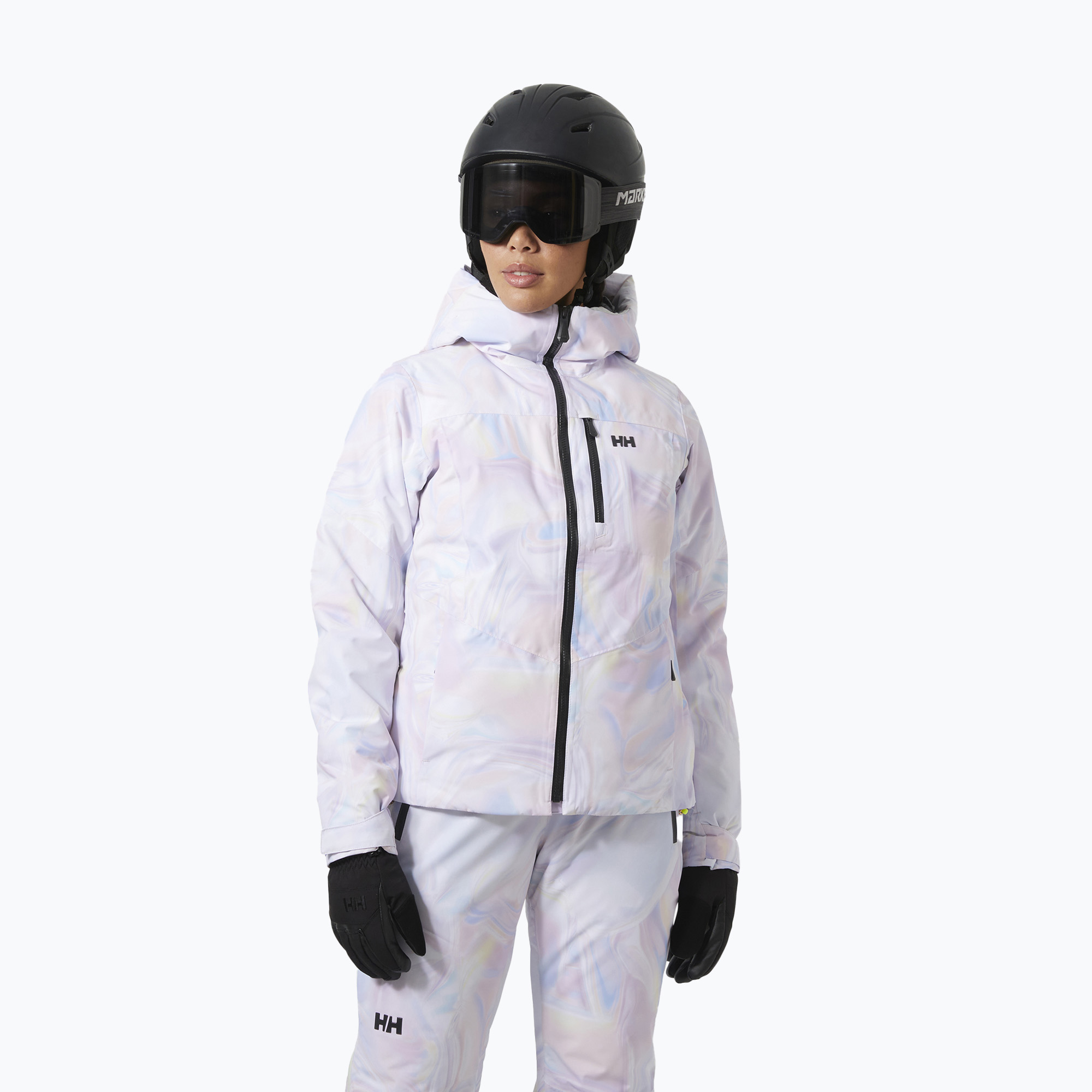 Kurtka narciarska damska Helly Hansen Valdisere 3.0 reflections aop | WYSYŁKA W 24H | 30 DNI NA ZWROT