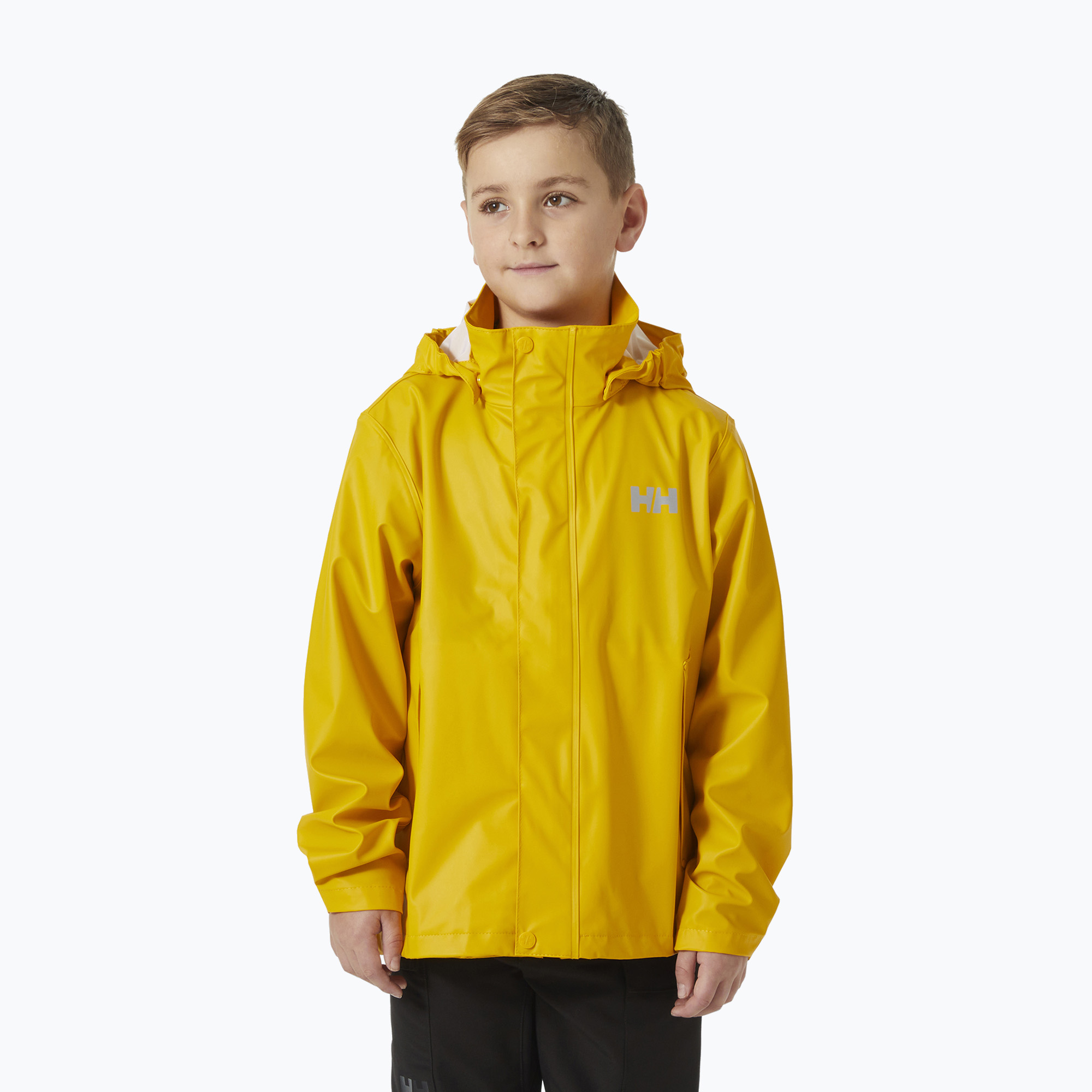 Kurtka żeglarska dziecięca Helly Hansen Moss essential yellow 