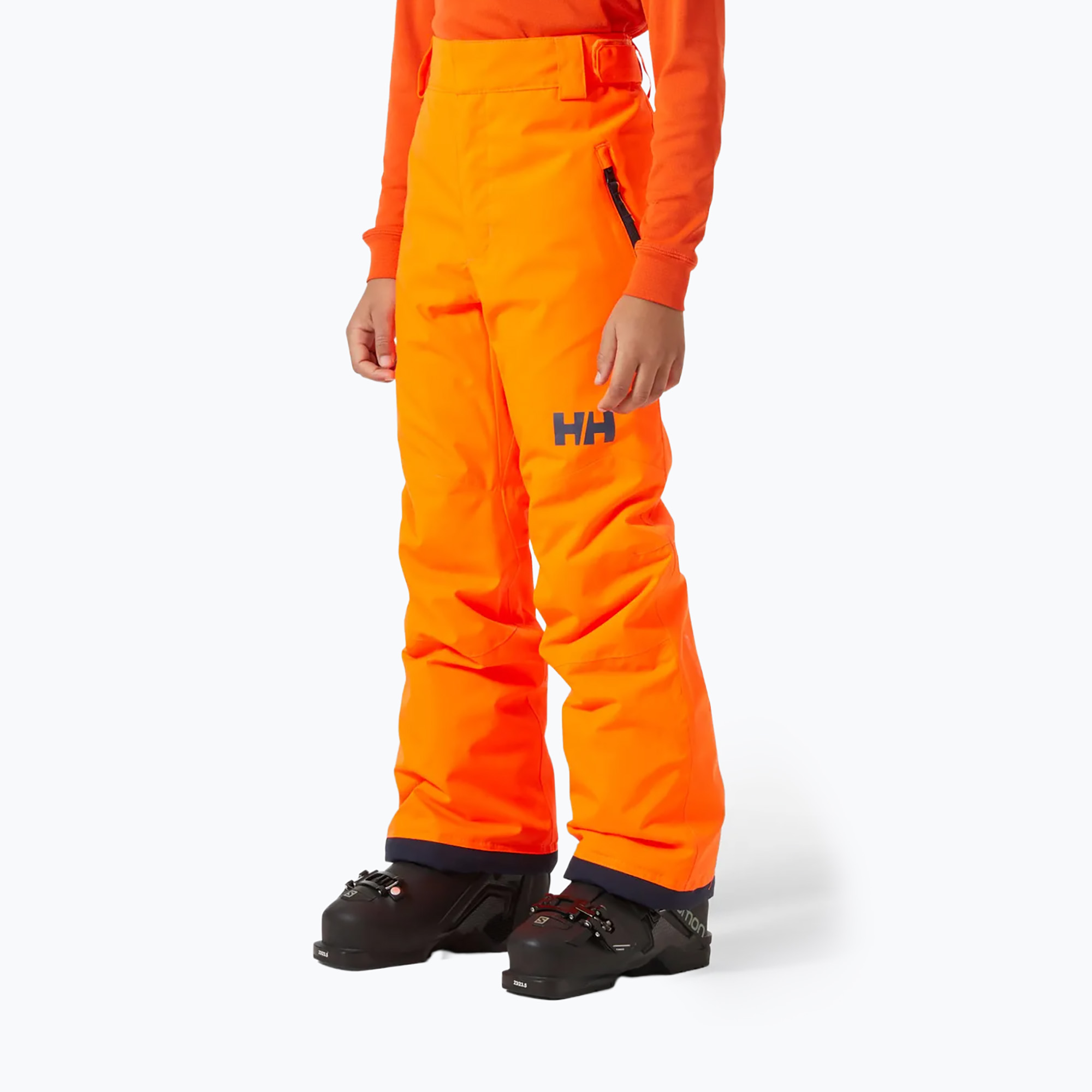 Helly Hansen gyermek sínadrág Legendás neon narancssárga színben (Legendary 41606_280)