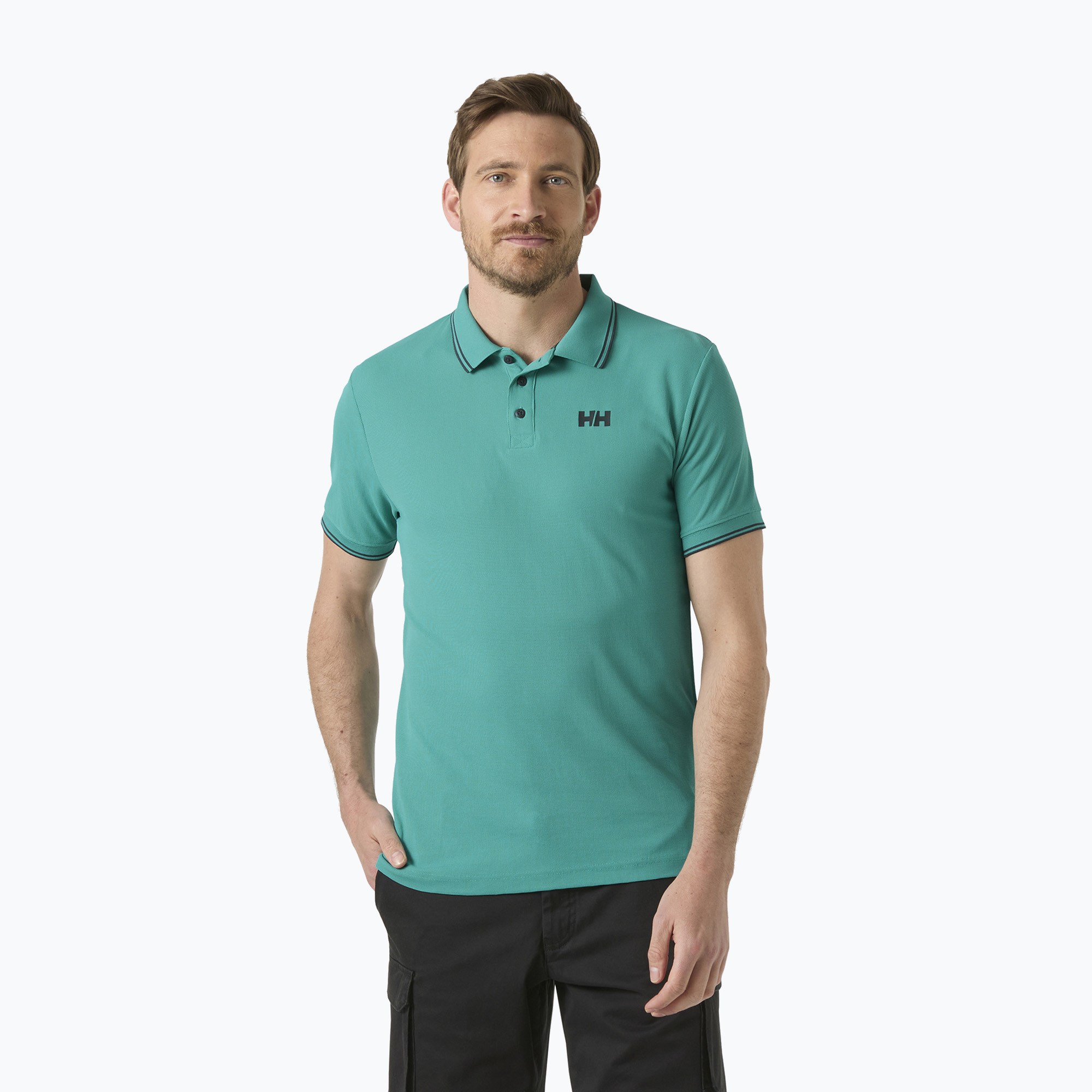 Мъжка поло тениска Helly Hansen Polo shirt dark mint