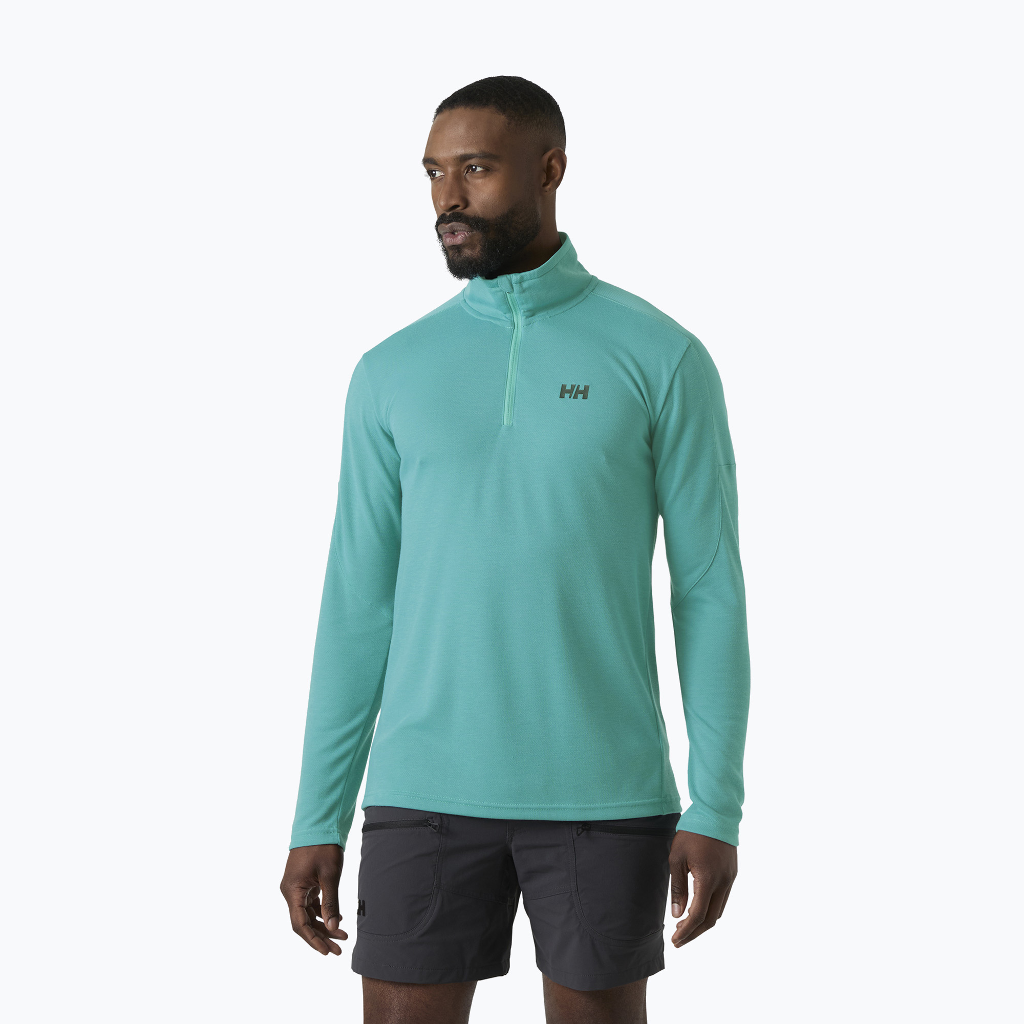 Мъжки суитшърт за ветроходствоHelly Hansen Hp 1/2 Zip Pullover 2.0 dark mint