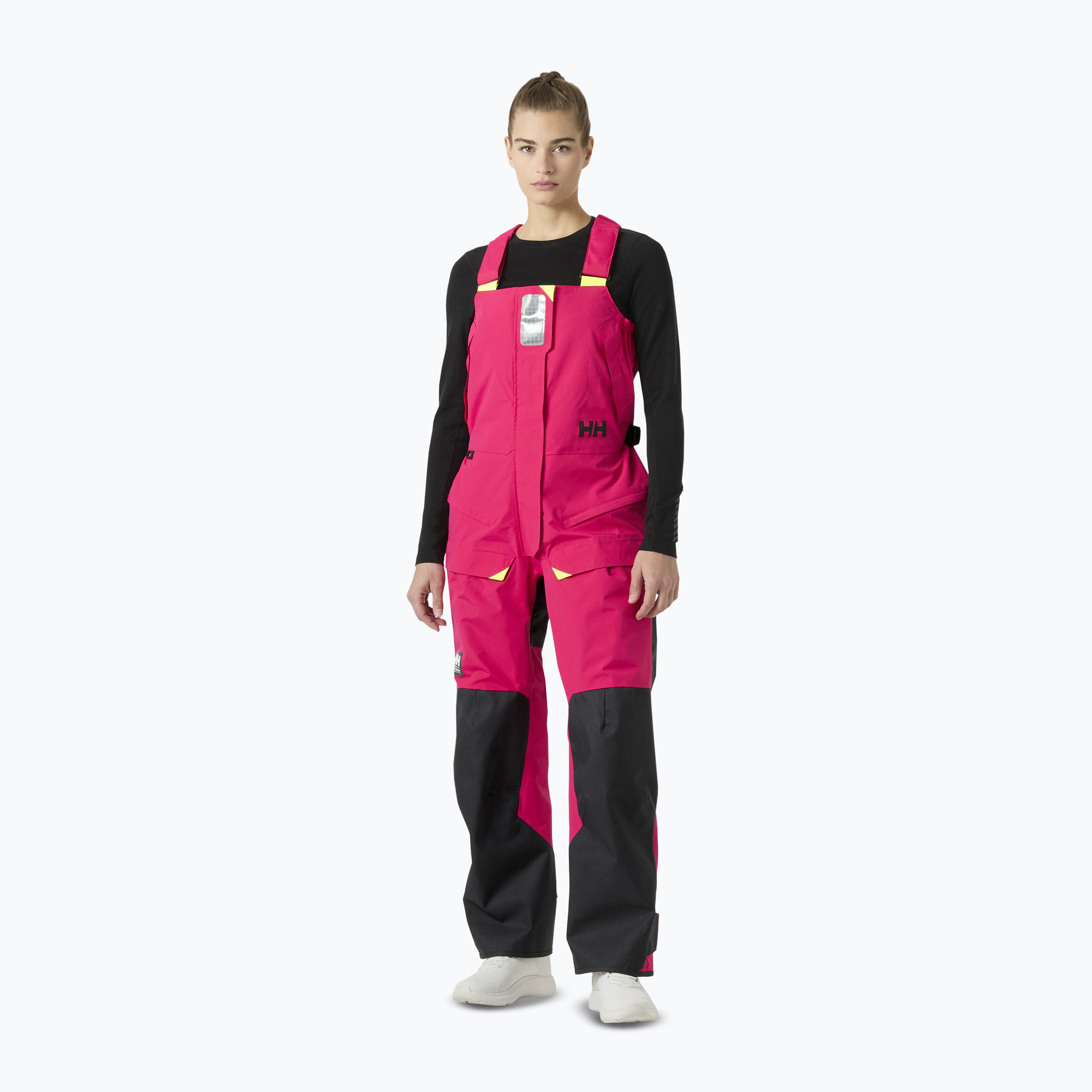 Дамски ветроходни панталони Helly Hansen Skagen Offshore Bib cranberry