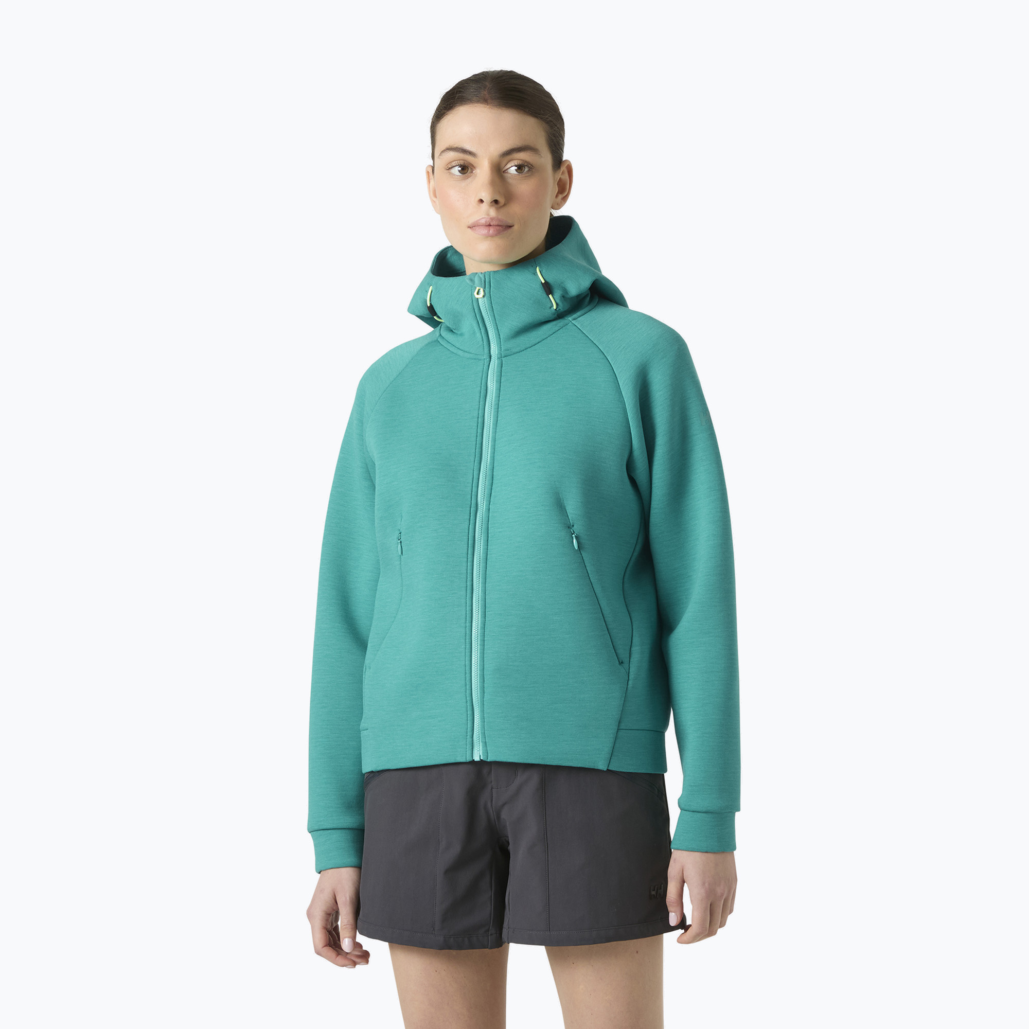 Дамски суитшърт Helly Hansen HP Ocean Full Zip Jacket 2.0 dark melange