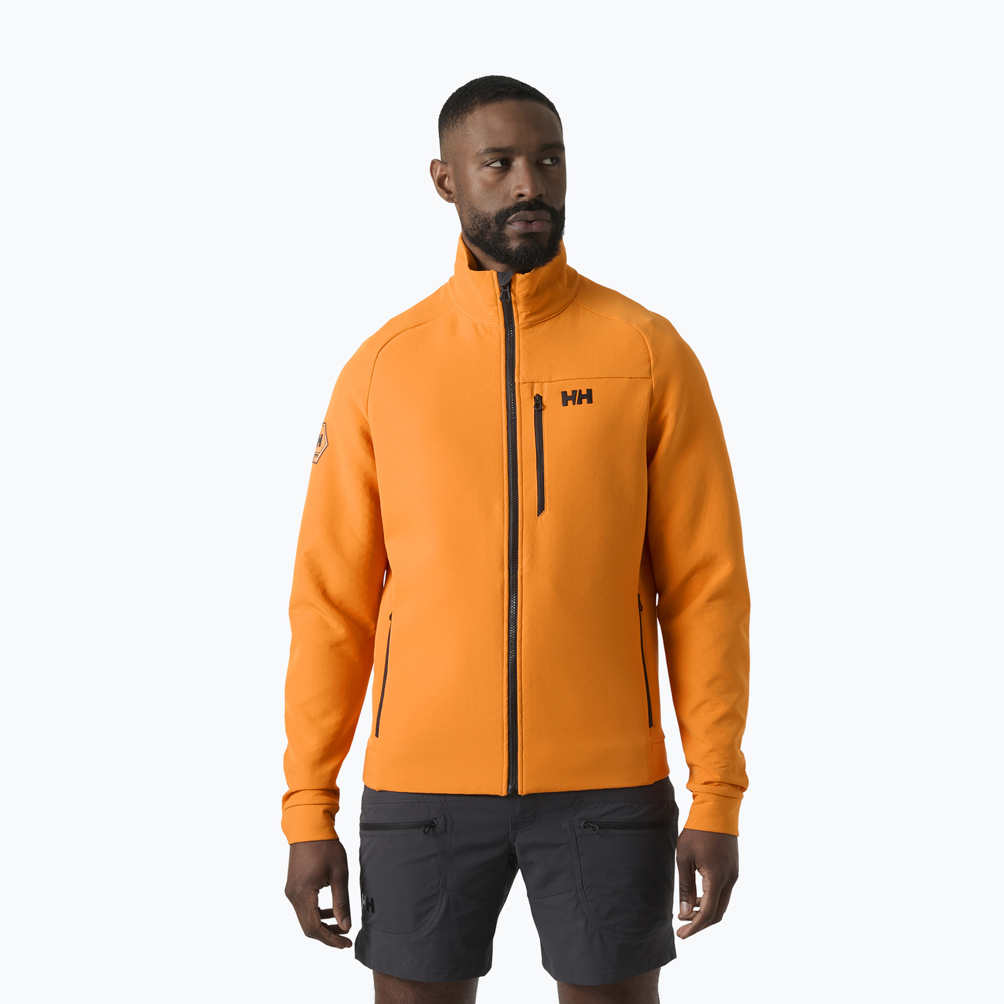 Мъжки ветроходен суичър Helly Hansen Hp Stormbreaker ignite orange