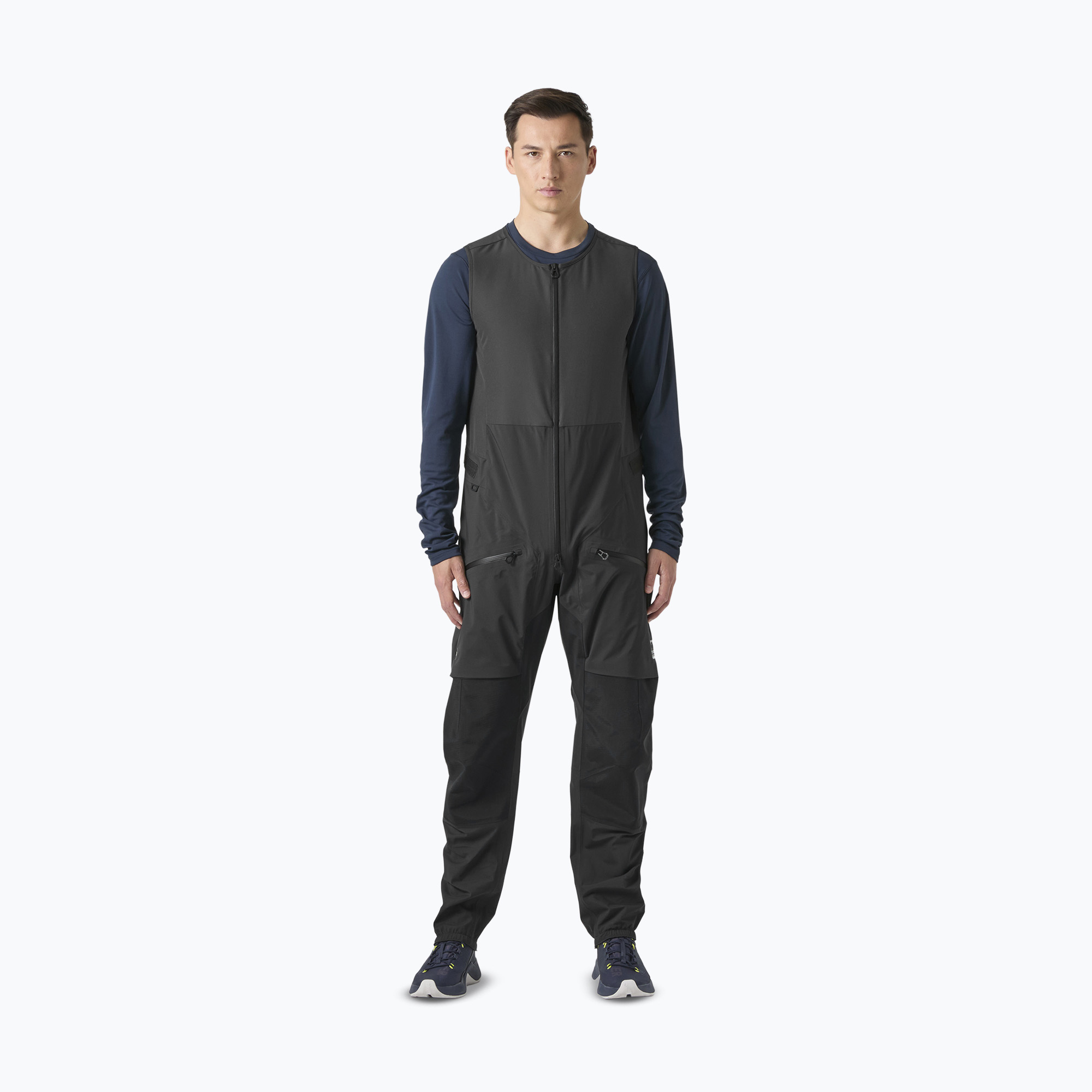 Мъжки ветроходни панталони Helly Hansen Hp Foil Flyer Salopette ebony