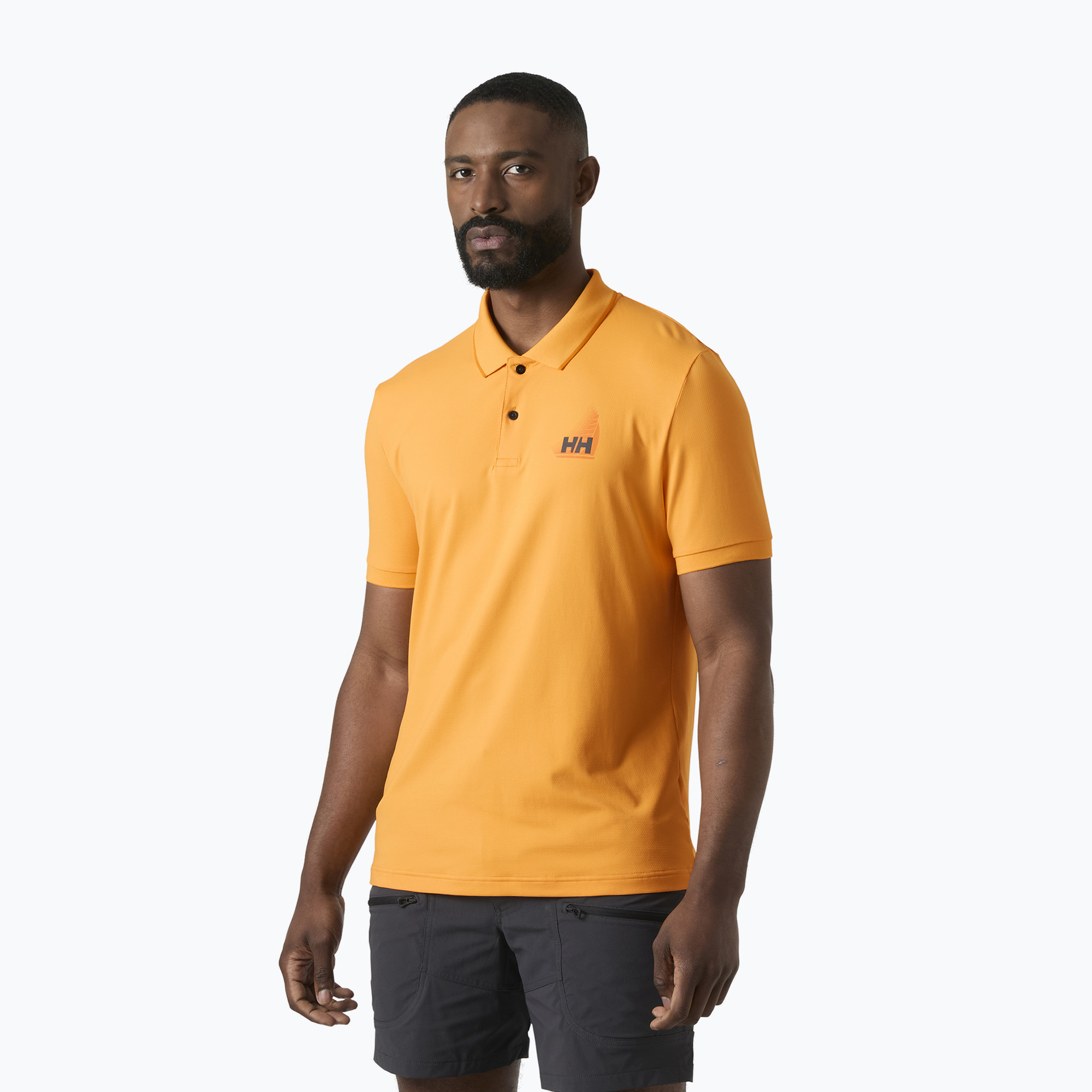 Koszulka polo męska Helly Hansen Hp Figari Polo orange sorbet 