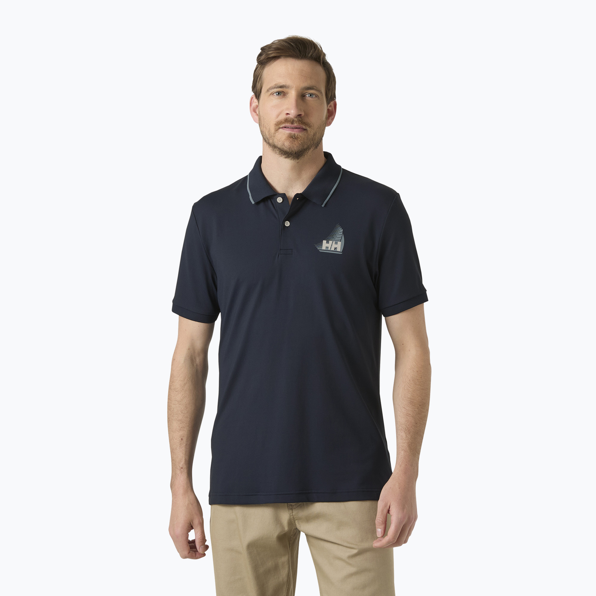 Koszulka polo męska Helly Hansen Hp Figari Polo navy 