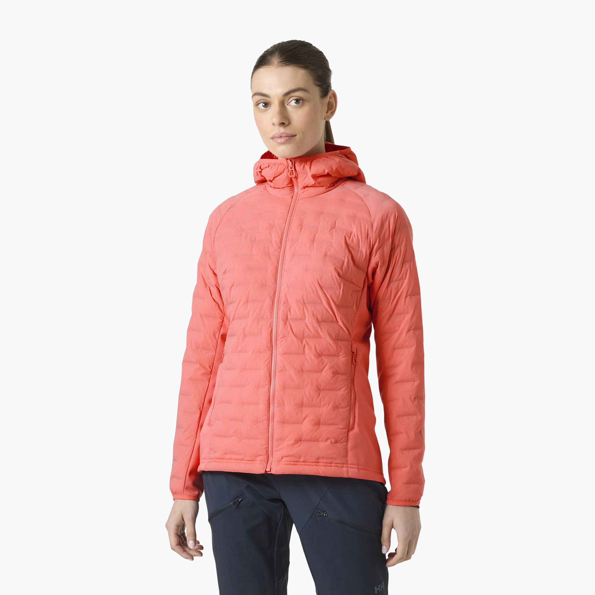 Geacă hibrid pentru femei Helly Hansen HP Hybrid Stretch Insulator sunset pink