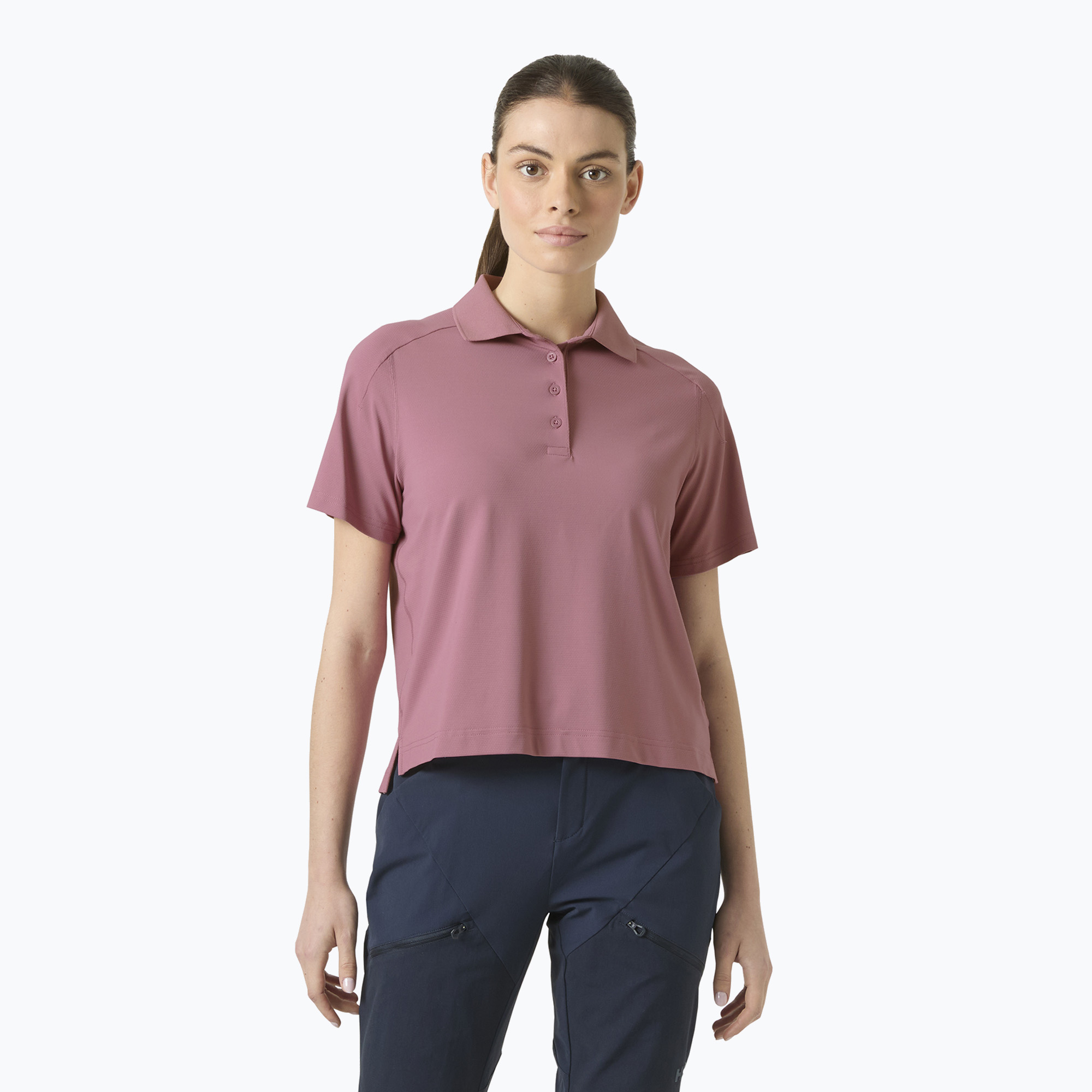Koszulka polo damska Helly Hansen Hp Salina Polo wildberry