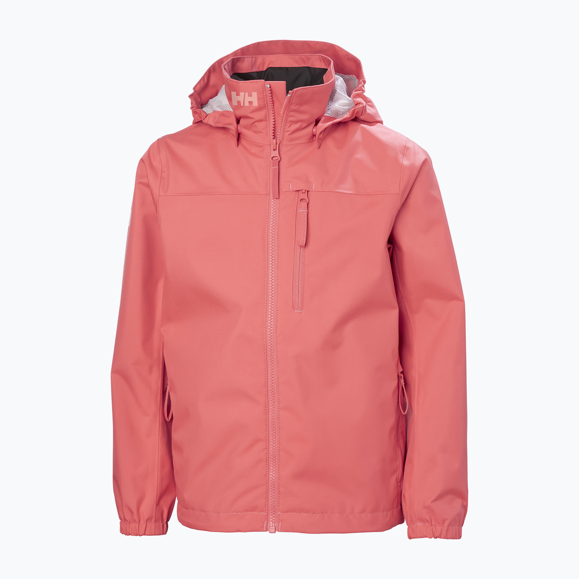 Kurtka żeglarska dziecięca Helly Hansen Crew Hooded Jr 41813 sunset pink 
