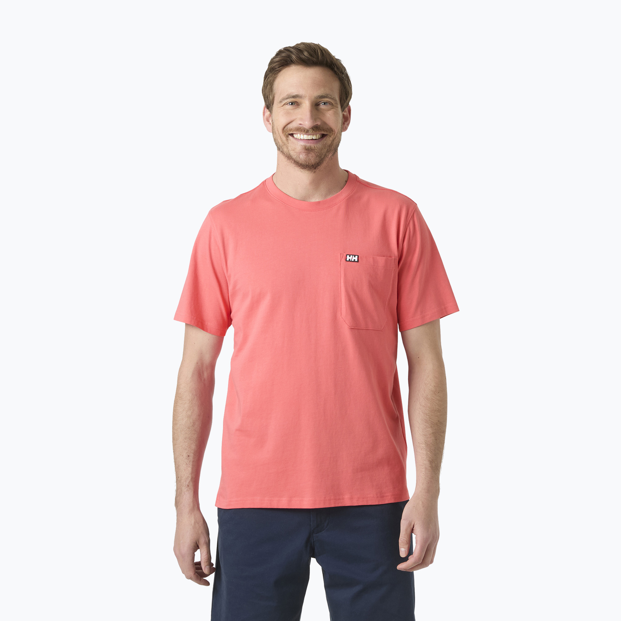 Мъжка тениска Helly Hansen Hudson nantucket red