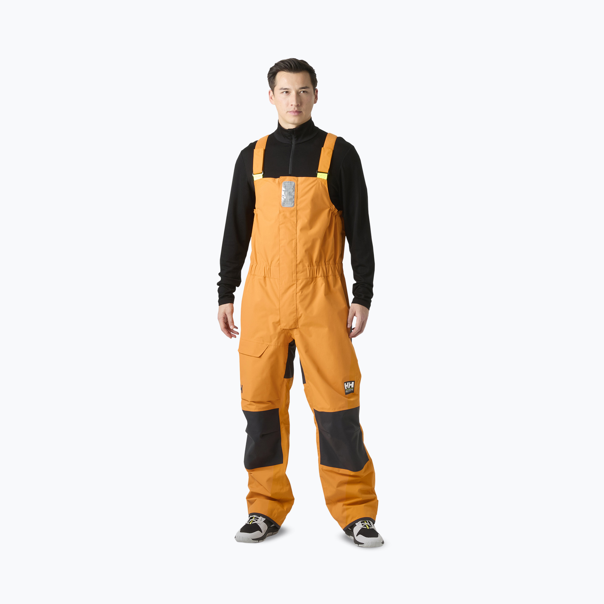 Мъжки панталони за ветроходство Helly Hansen Pier 4.0 Bib ignite orange