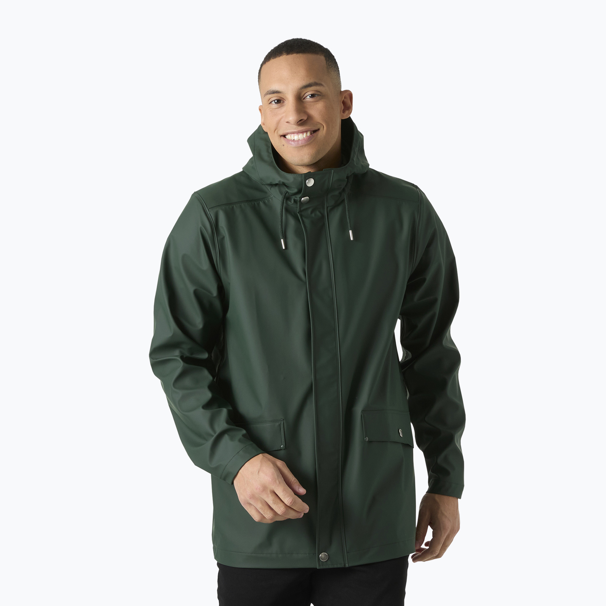 Мъжко яке за дъжд Helly Hansen Moss Rain Coat dark jungle