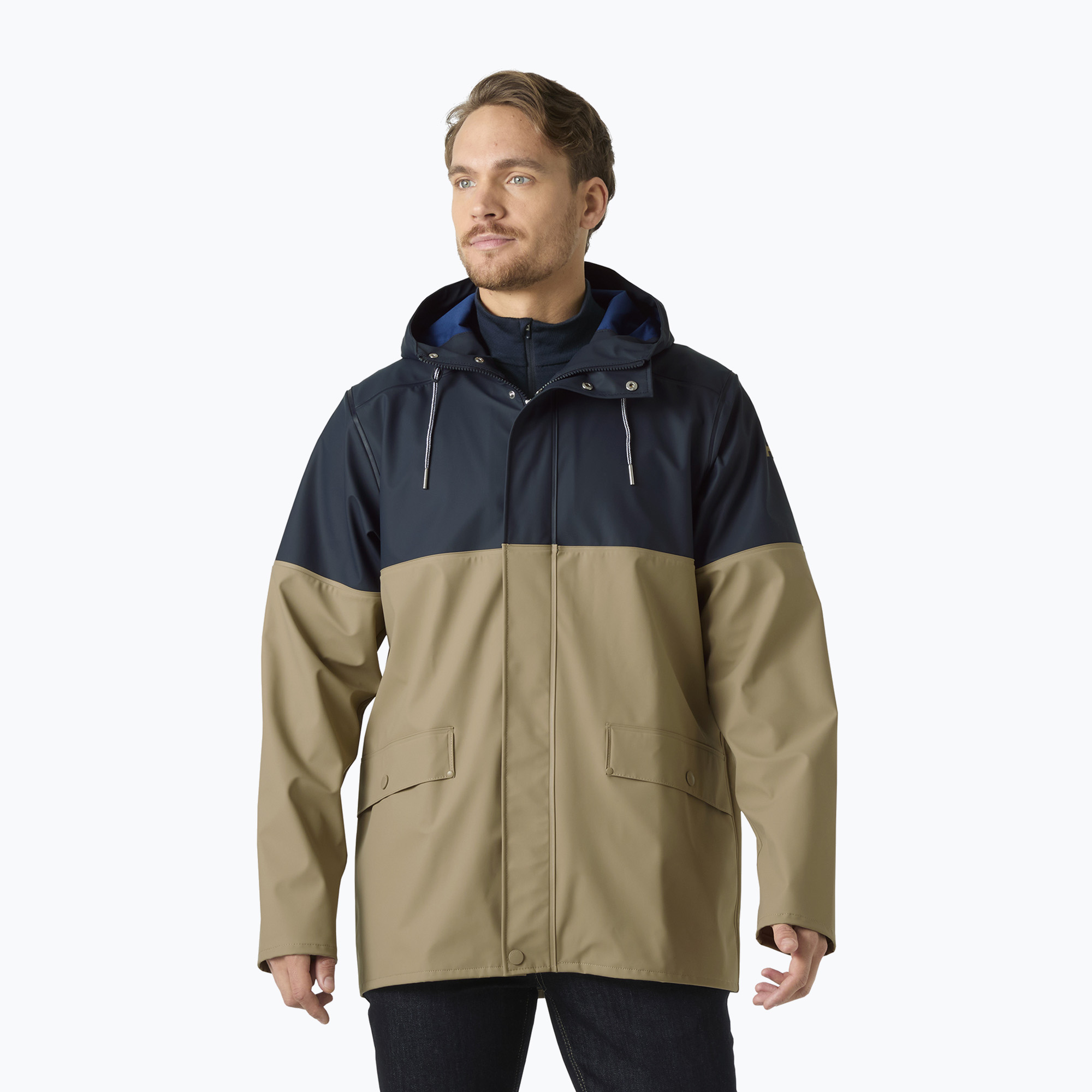 Мъжко яке за ветроходство Helly Hansen Moss Block Coat pebble
