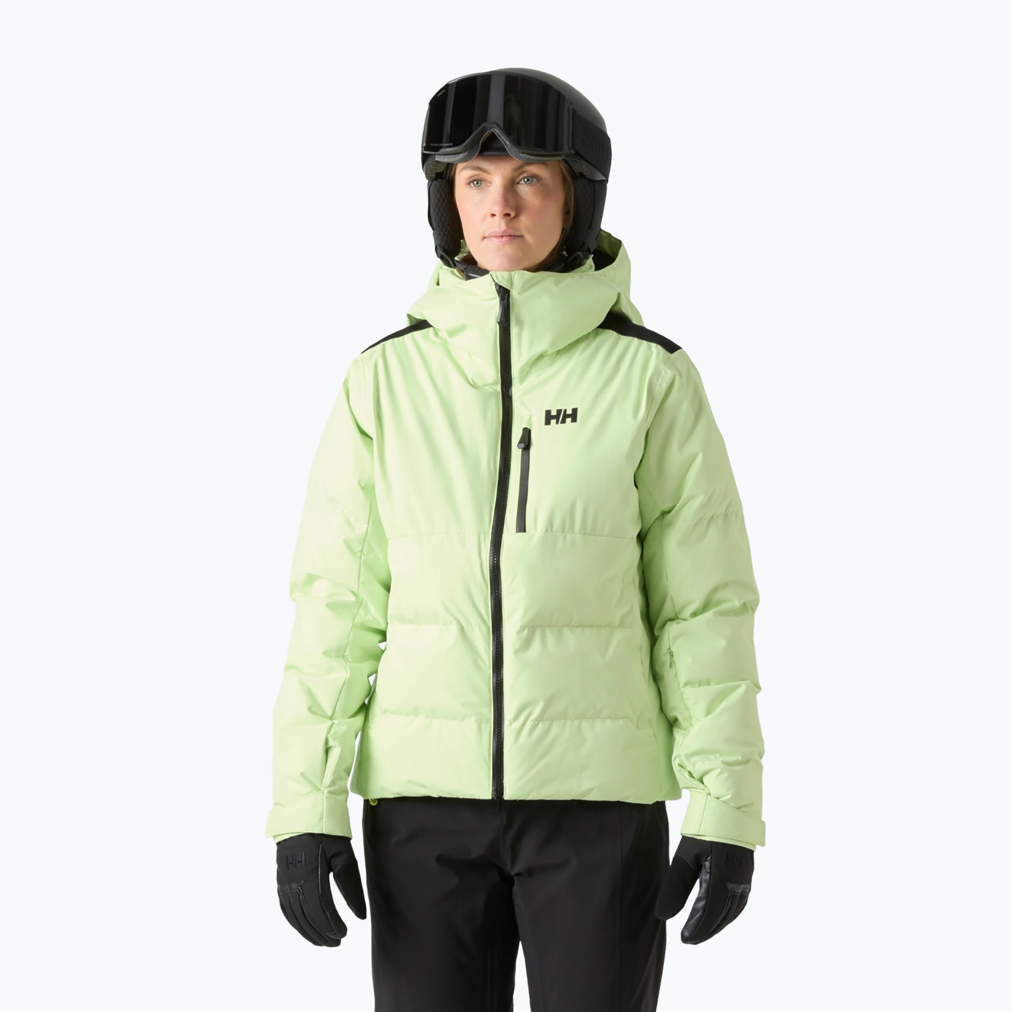 Geacă de schi pentru femei Helly Hansen Kvitfjell Race Puffy washed lime