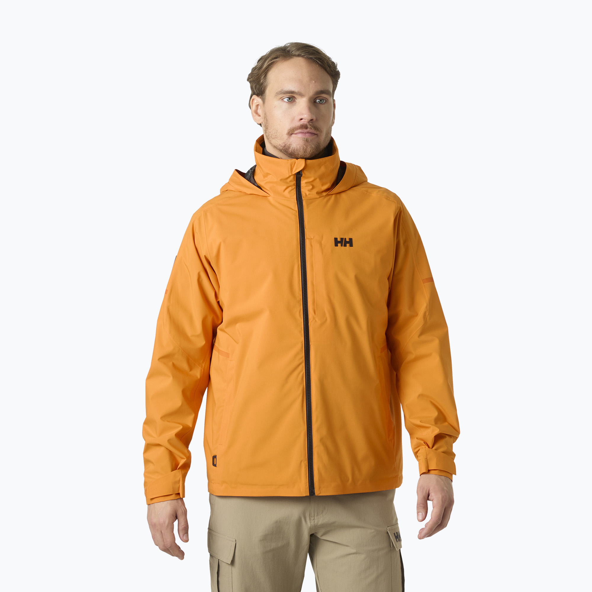 Мъжко яке за ветроходство Helly Hansen HP Racing Lifaloft Hood ignite orange